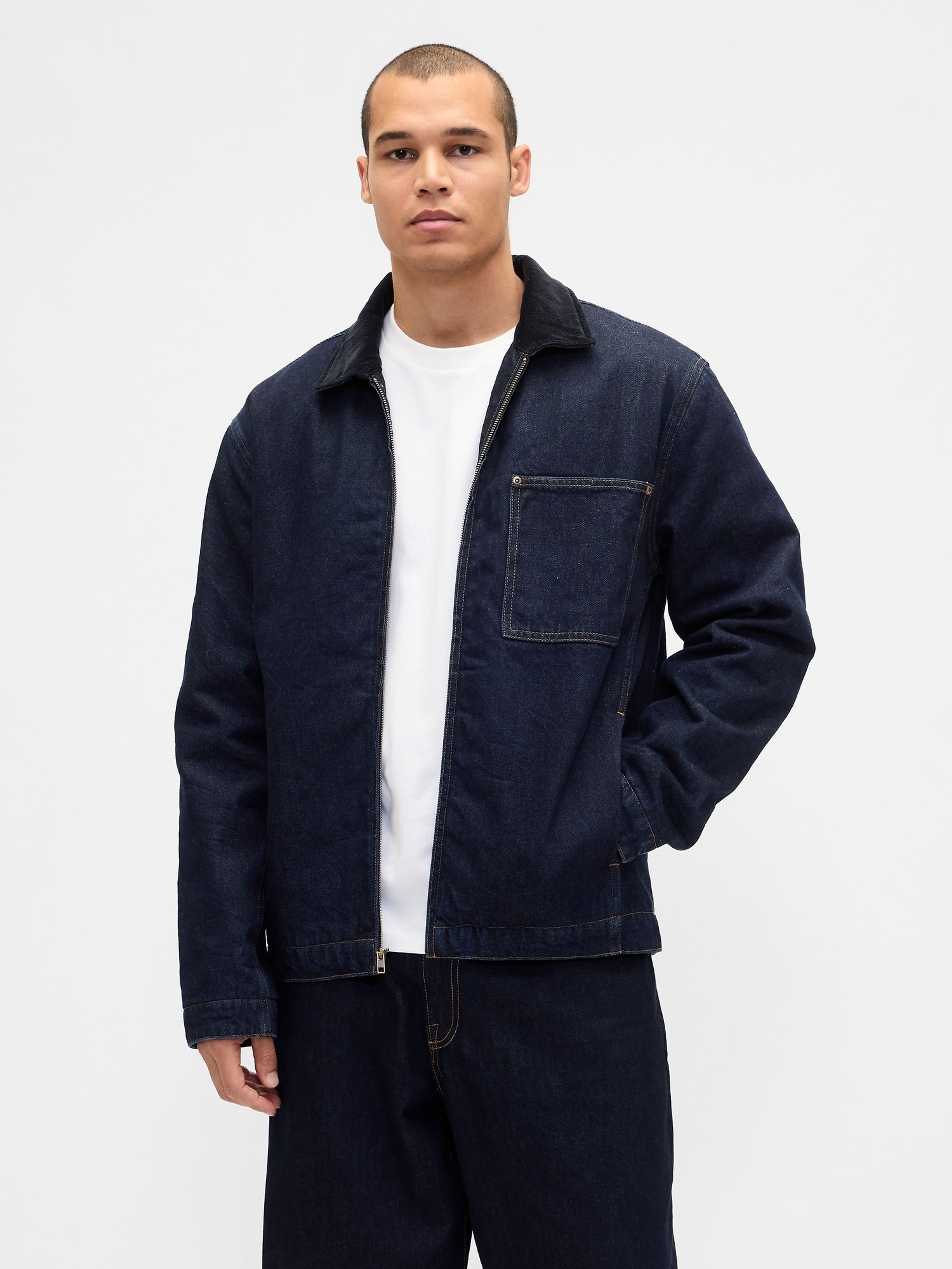 Denim Jas Oversized