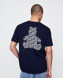 T-shirt Brannan Bear avec poche-Bleu marine - 002