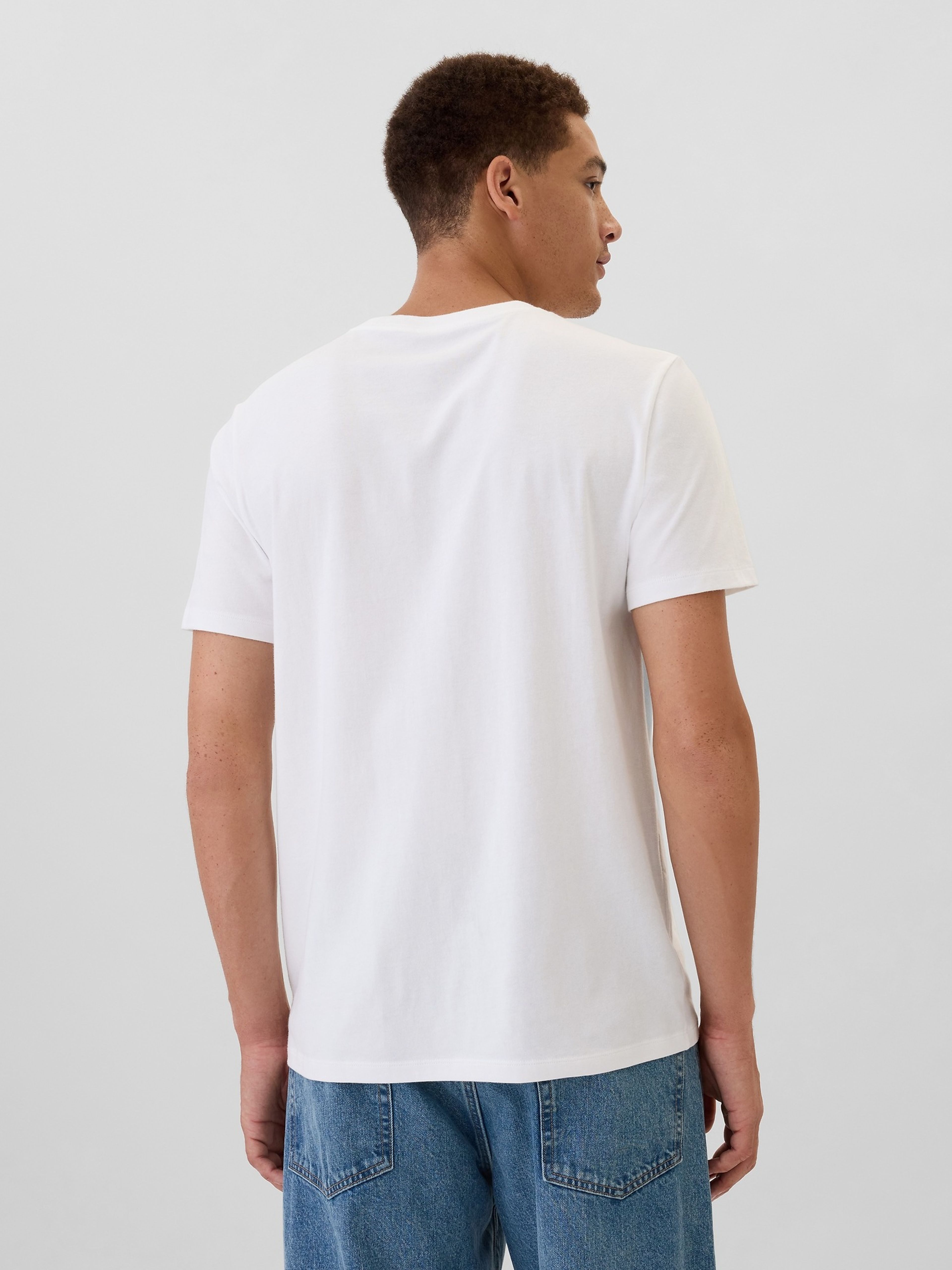 T-shirt con logo Gap USA - 002
