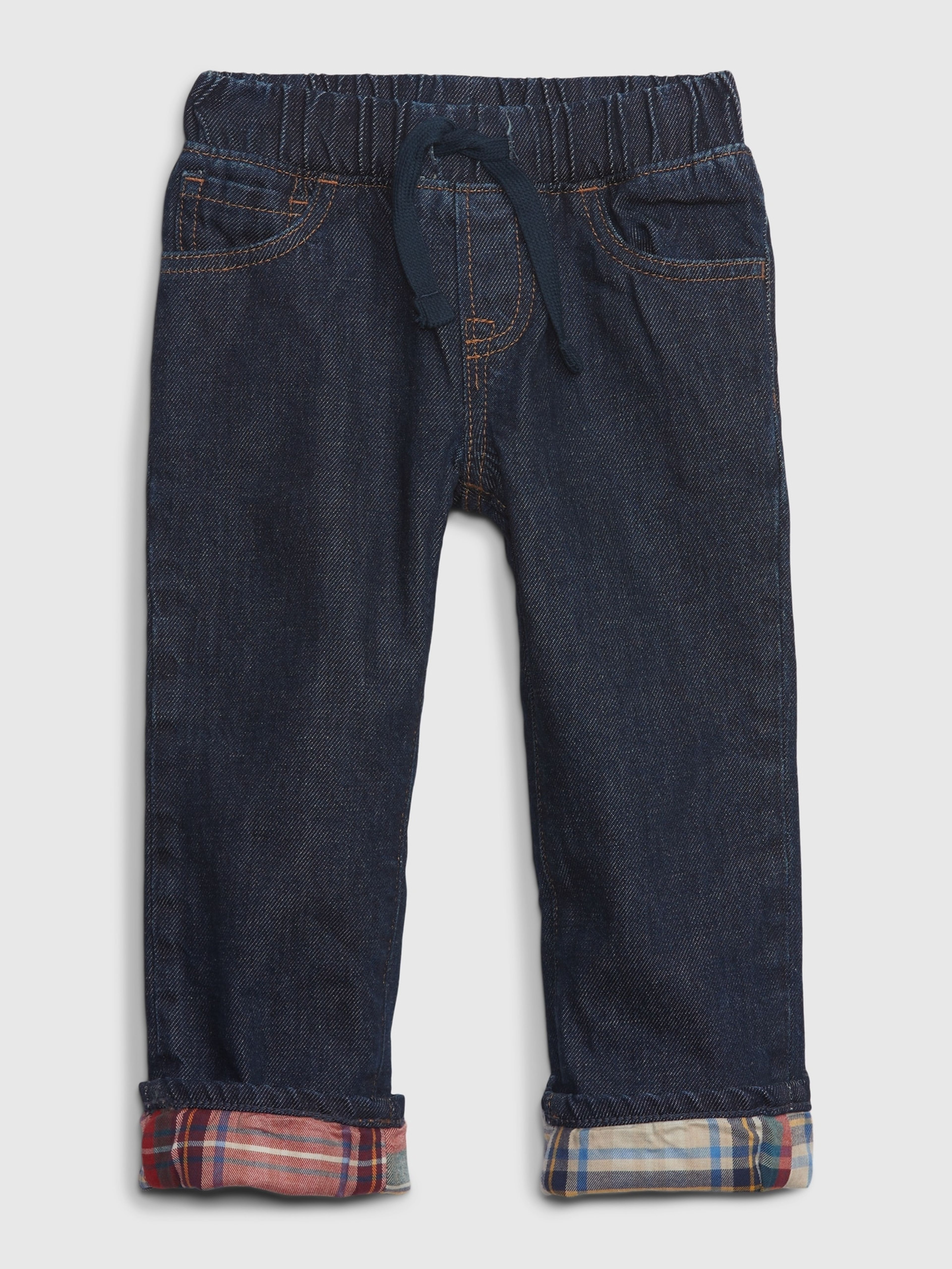 Warme Kinder Jeans Straigh