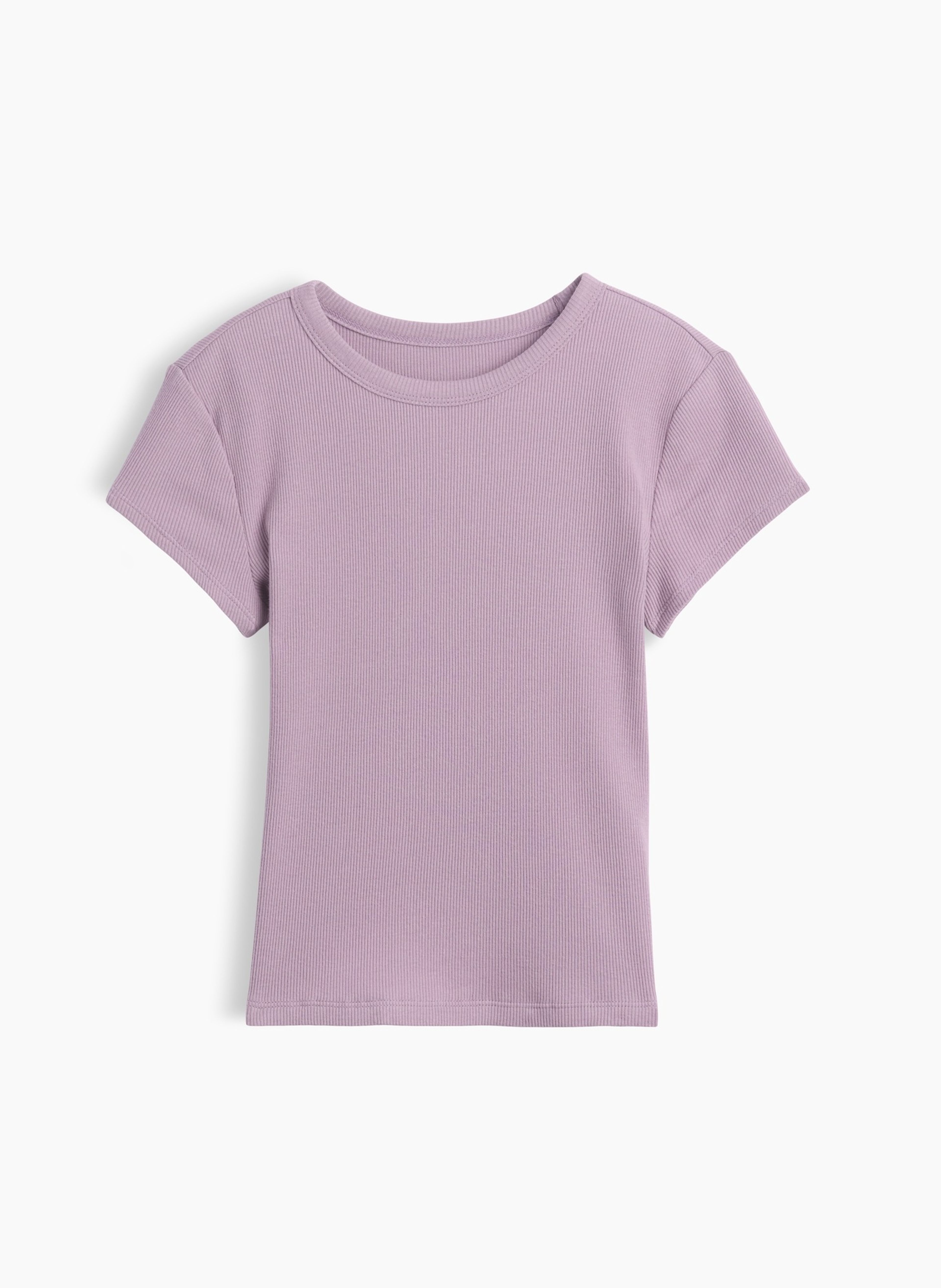 Dziecięcy prążkowany T-shirt - 003