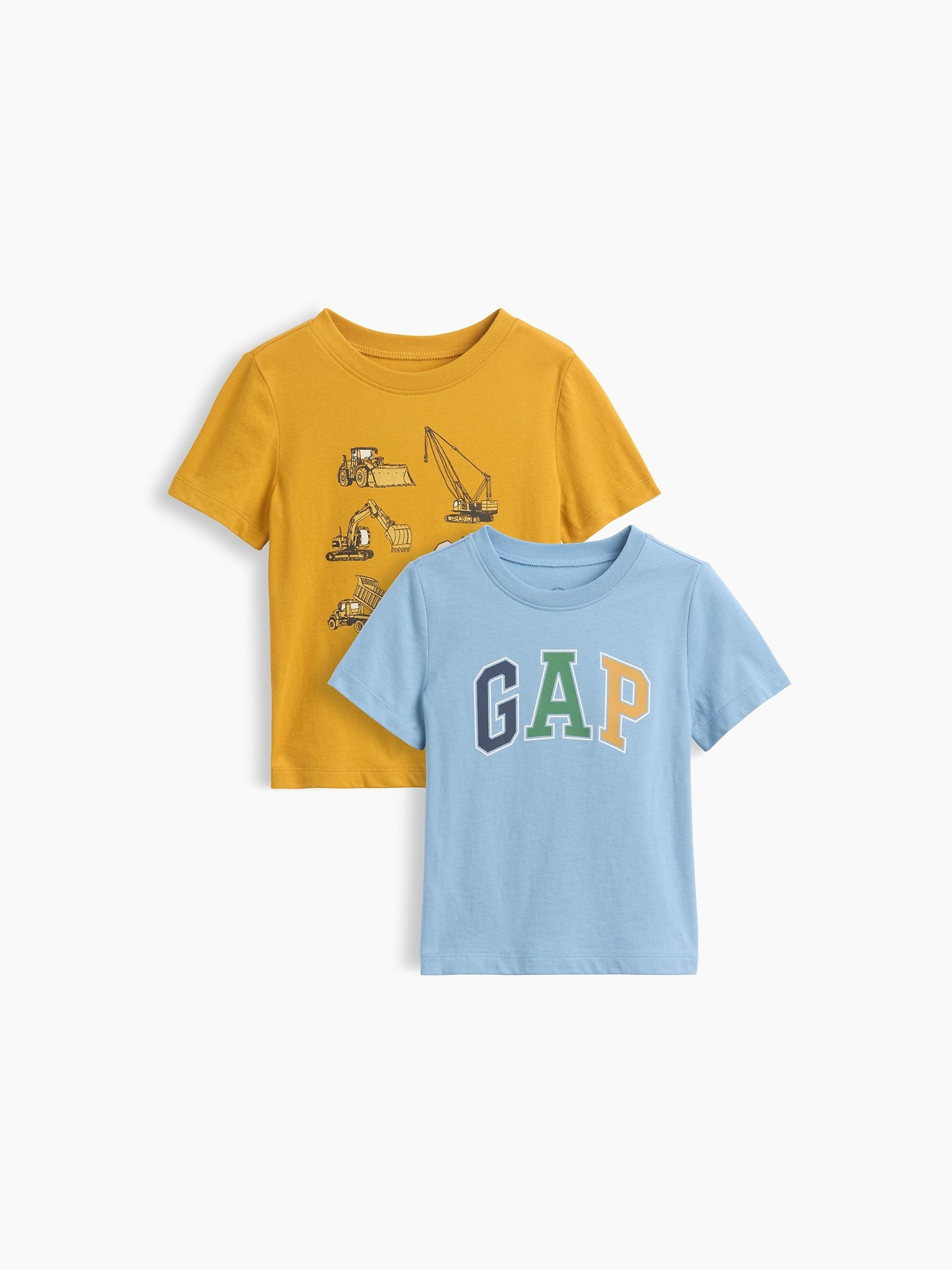 Baby T-Shirt mit Logo 2 Stk. - 001