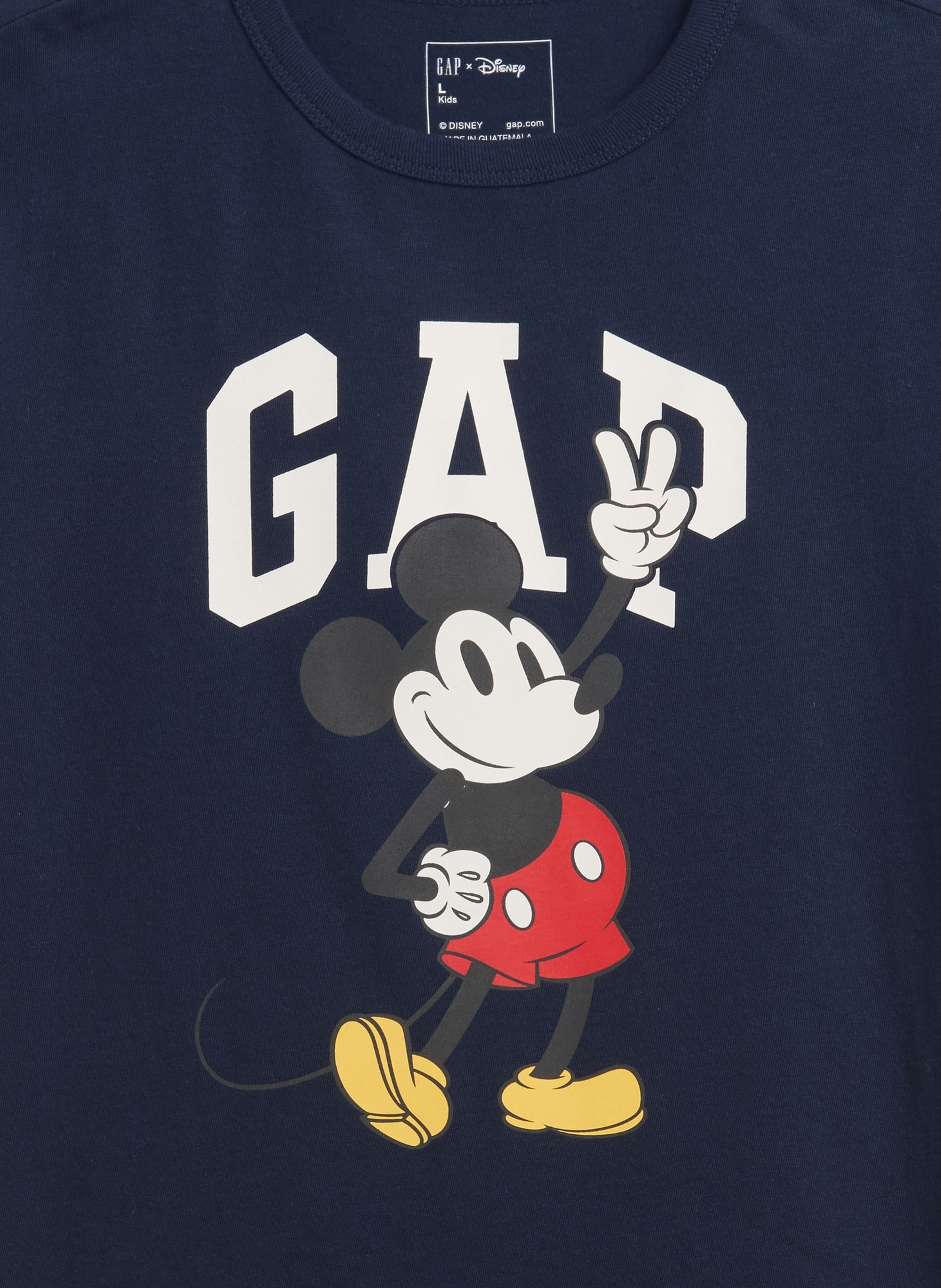 Detské tričko Gap & Disney Mickey Mouse s logom - 003