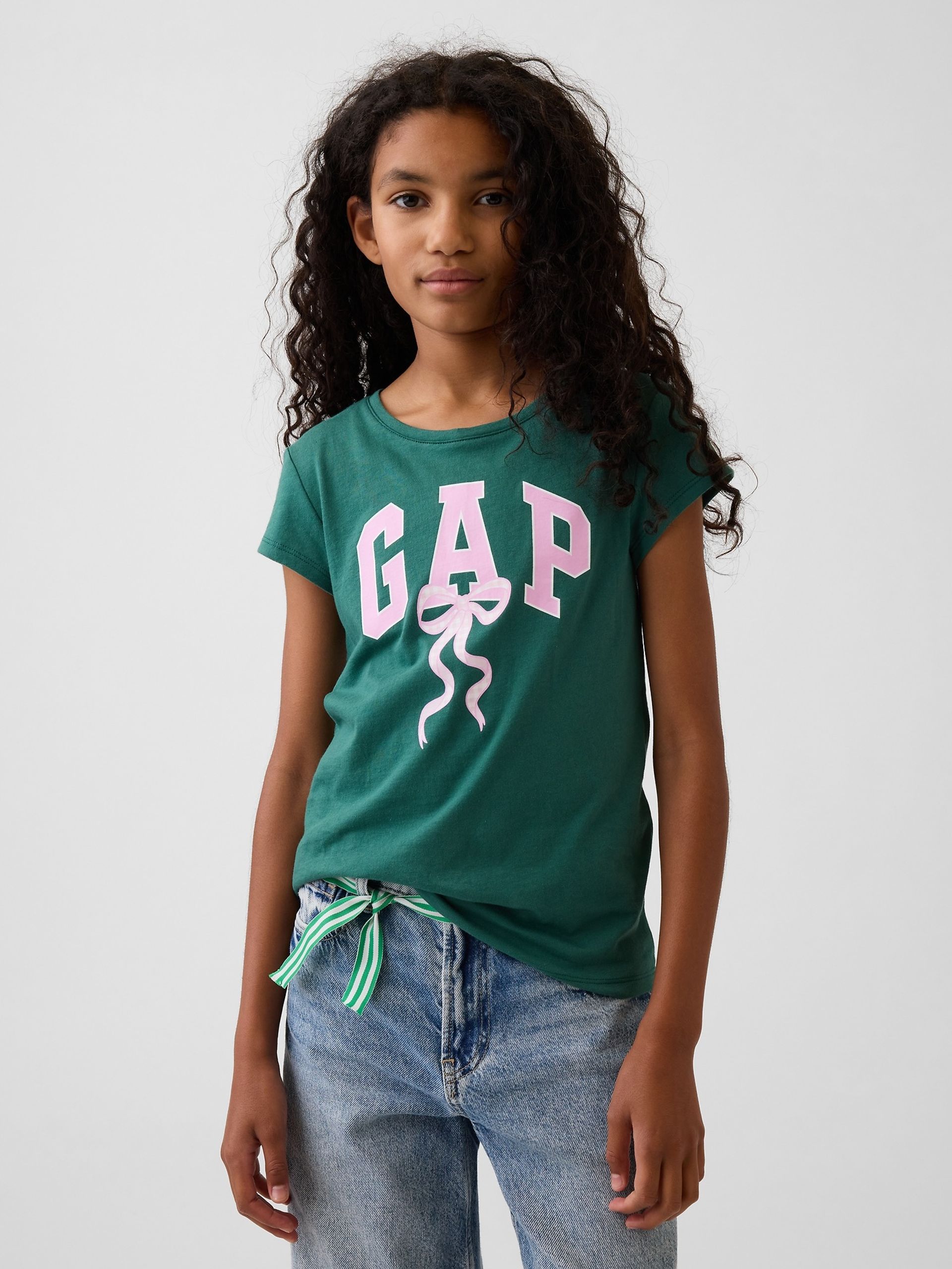 Camiseta infantil con logo - 001