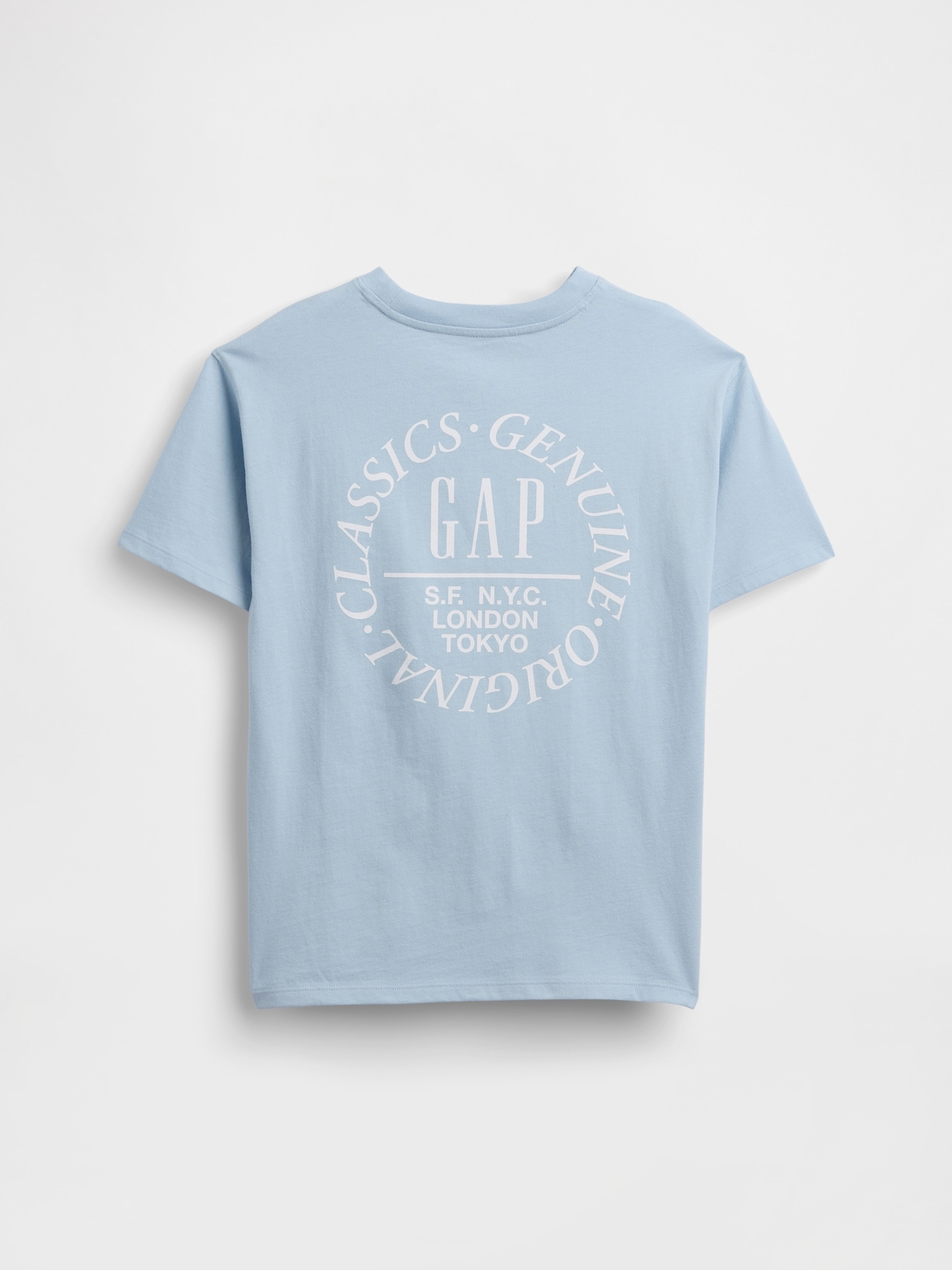 Dziecięcy T-shirt z logo - 001