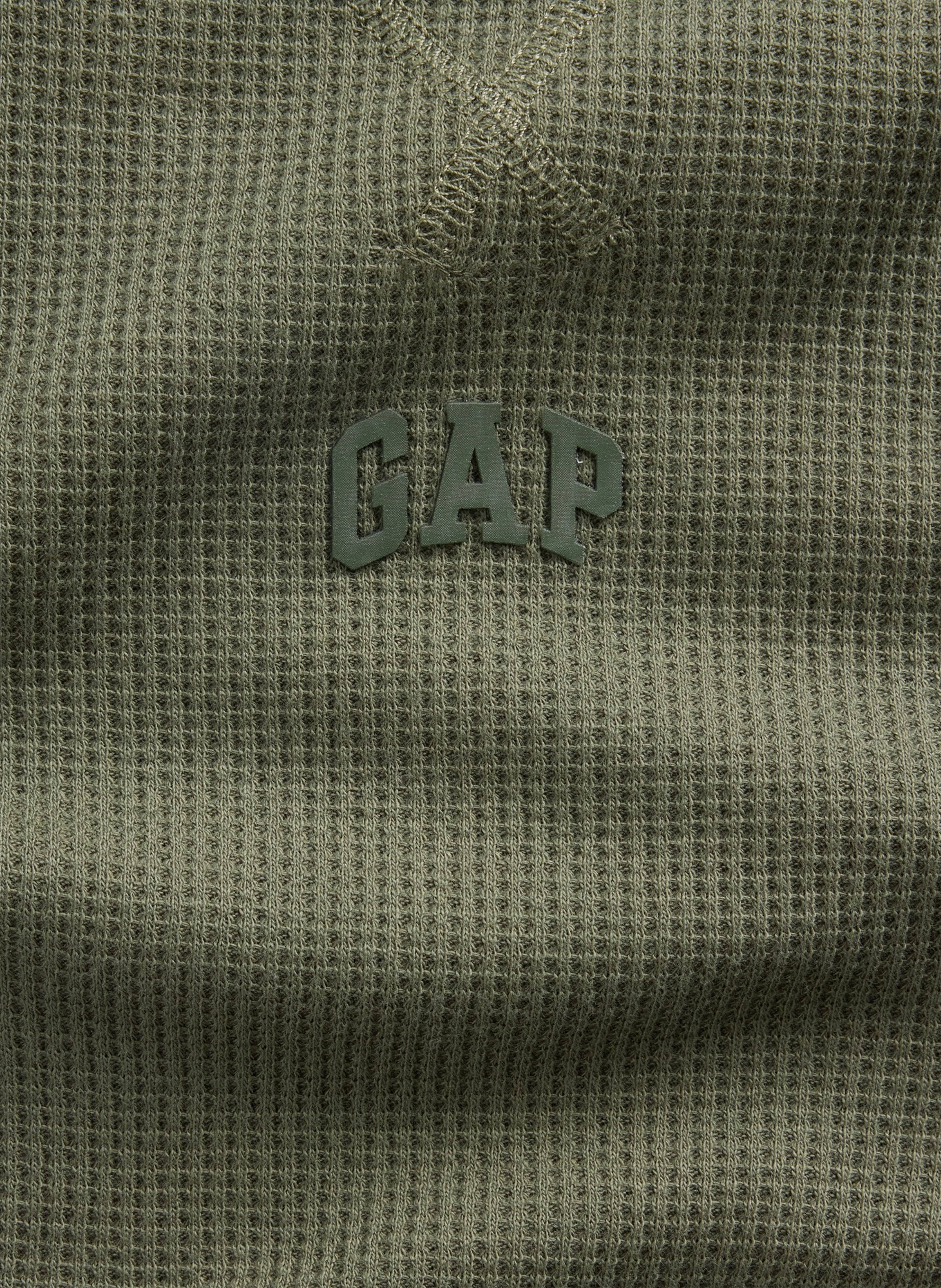 Camiseta infantil de tejido waffle con logo - 003