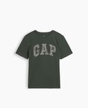Dziecięcy T-shirt z nadrukiem-Zielony - 001