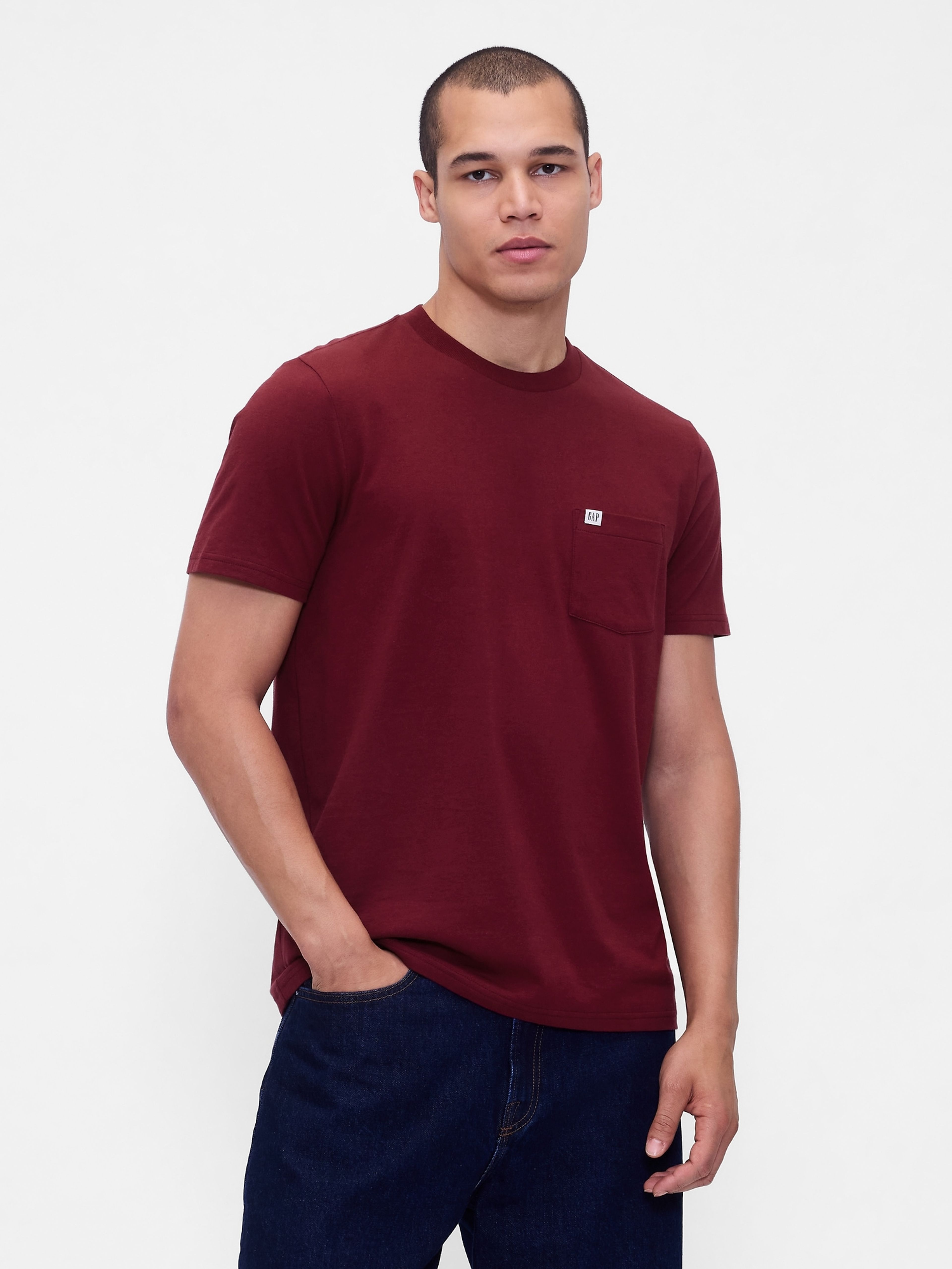 T-Shirt mit Tasche