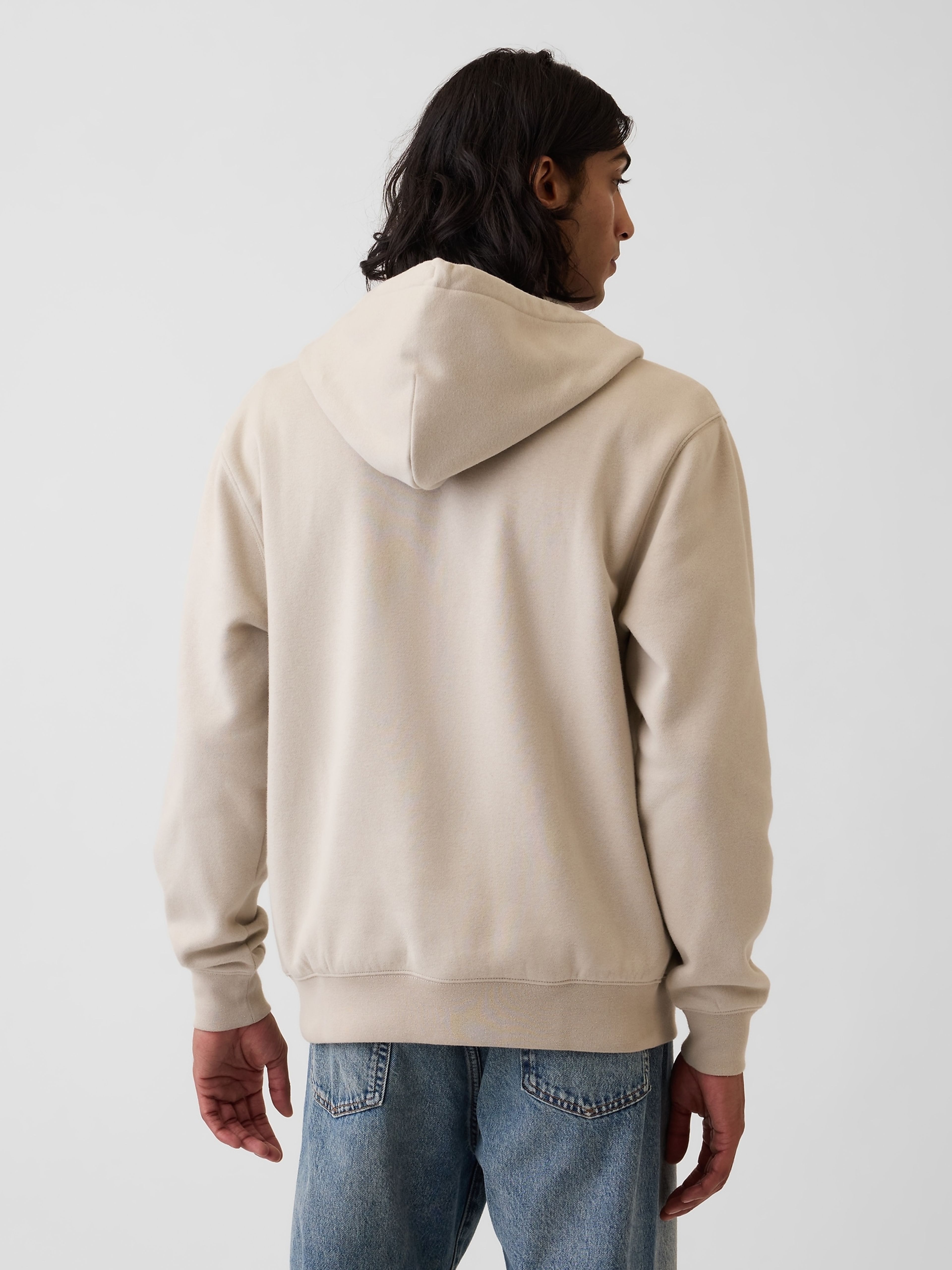 Sweat à capuche VintageSoft unisex avec logo - 003