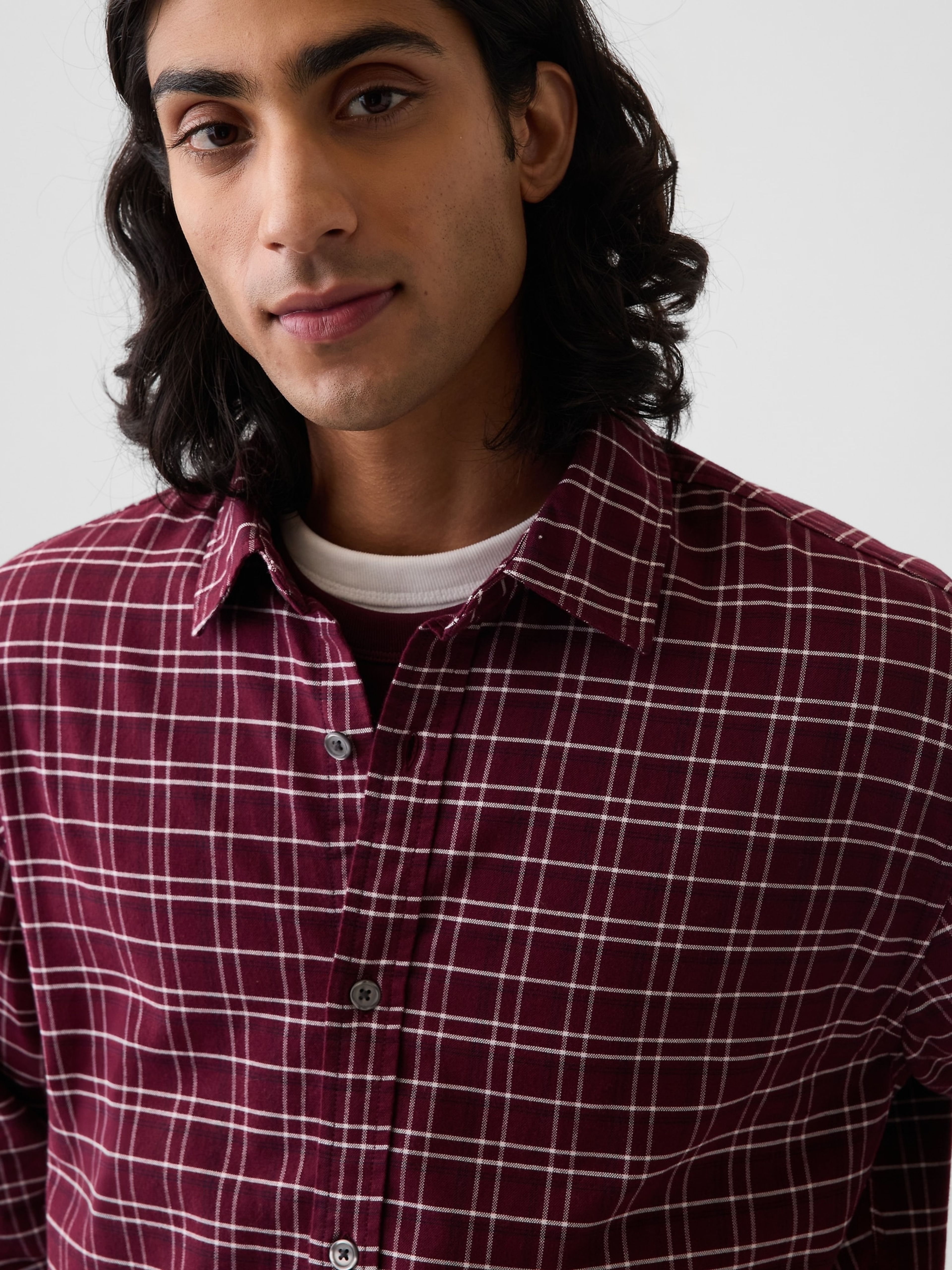 Crop košile Oxford Shirt - 003
