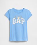 Kinder T-shirt met logo-Blauw - 002