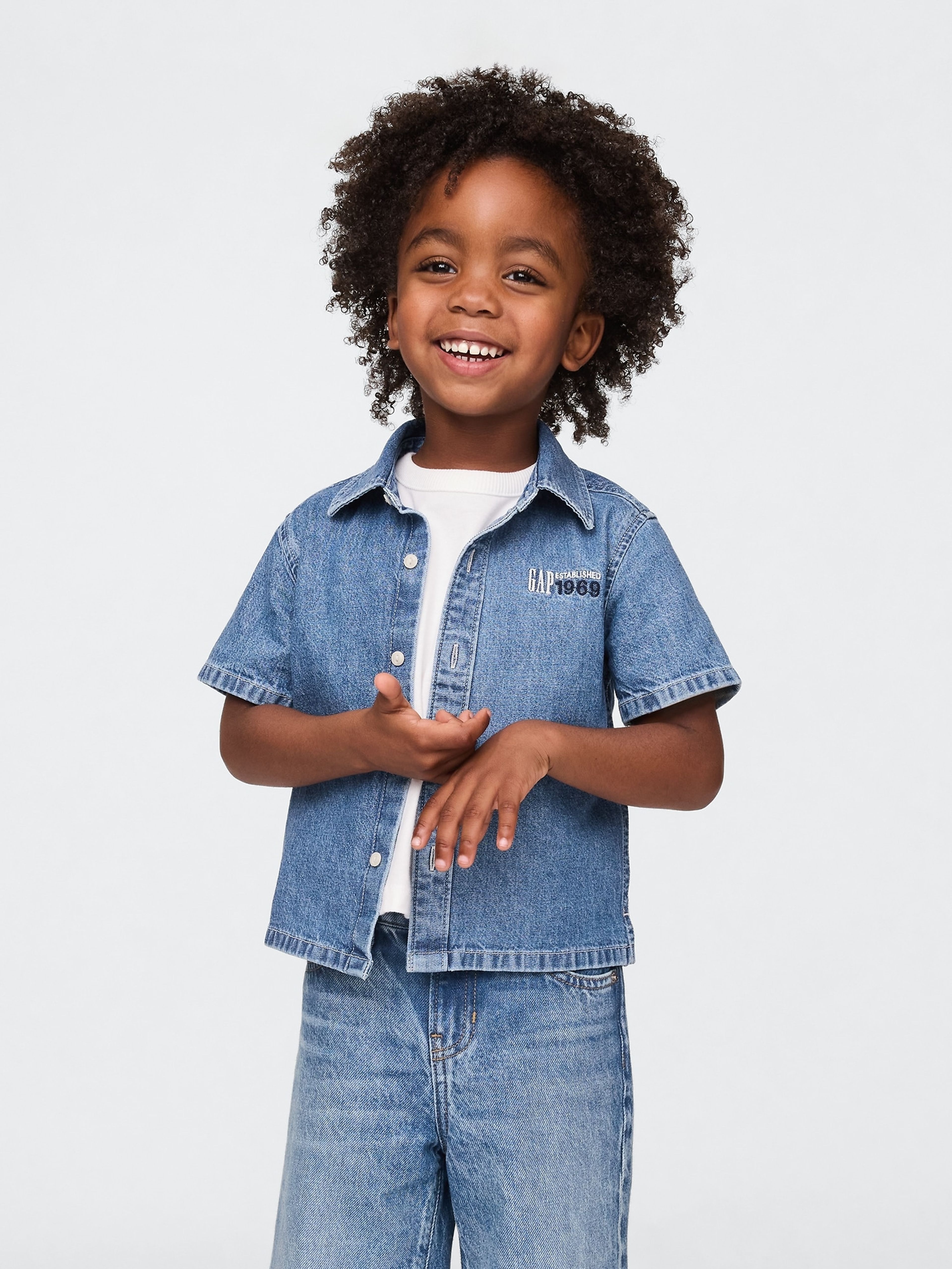 Baby-Chambray-Hemd Americana