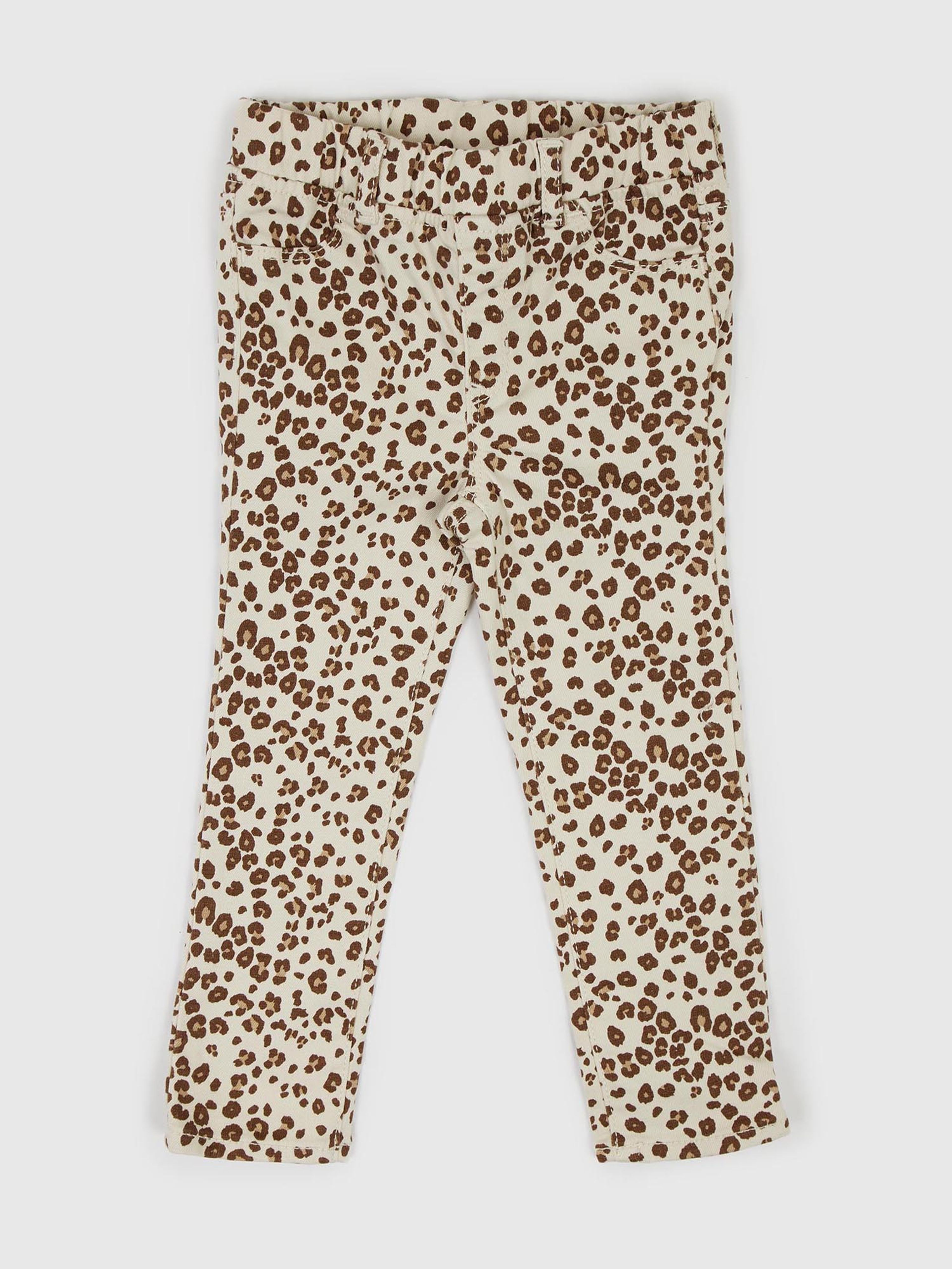 Baby leggings leopárd