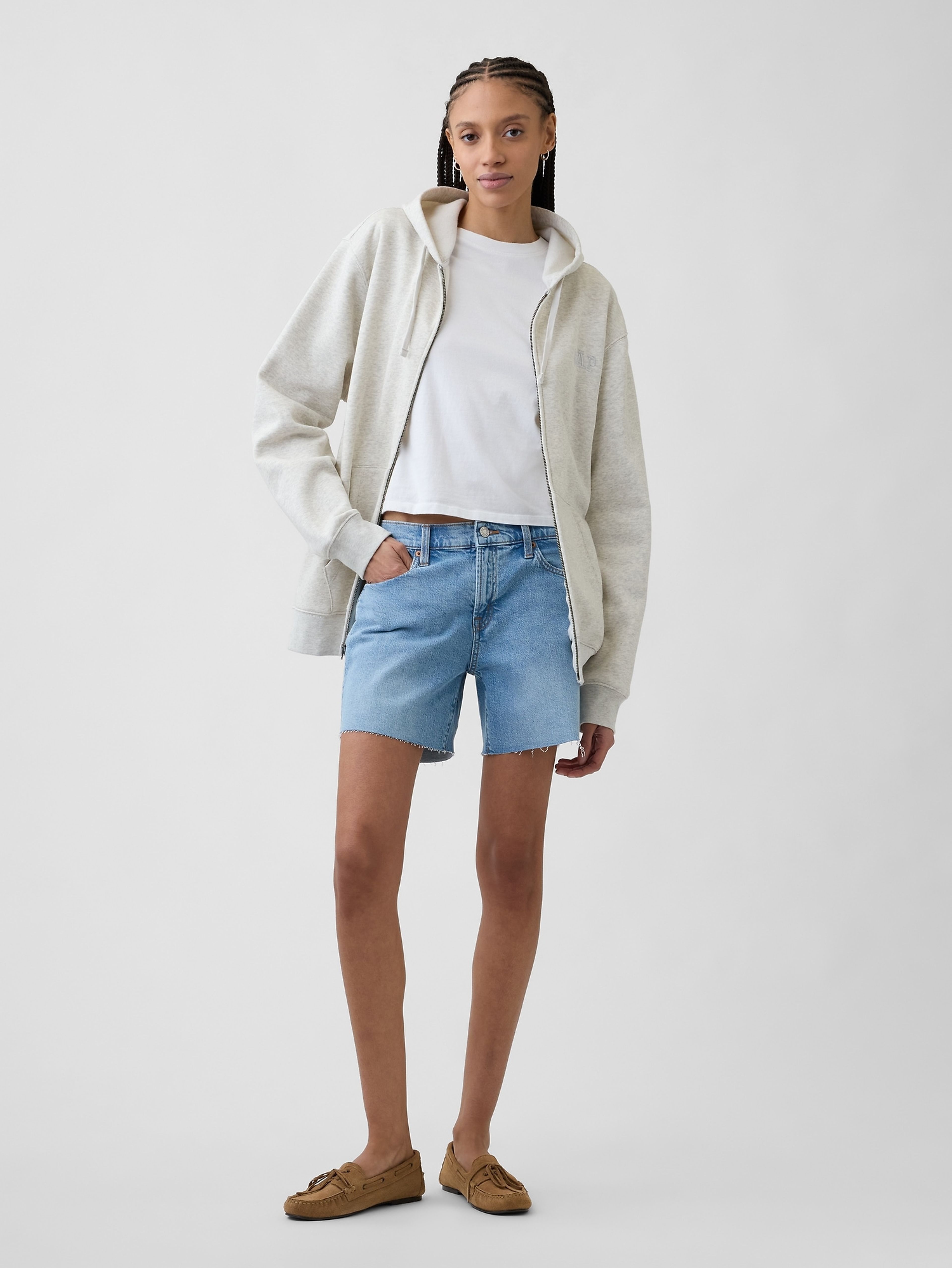 Denim shorts Mid Rise Soft