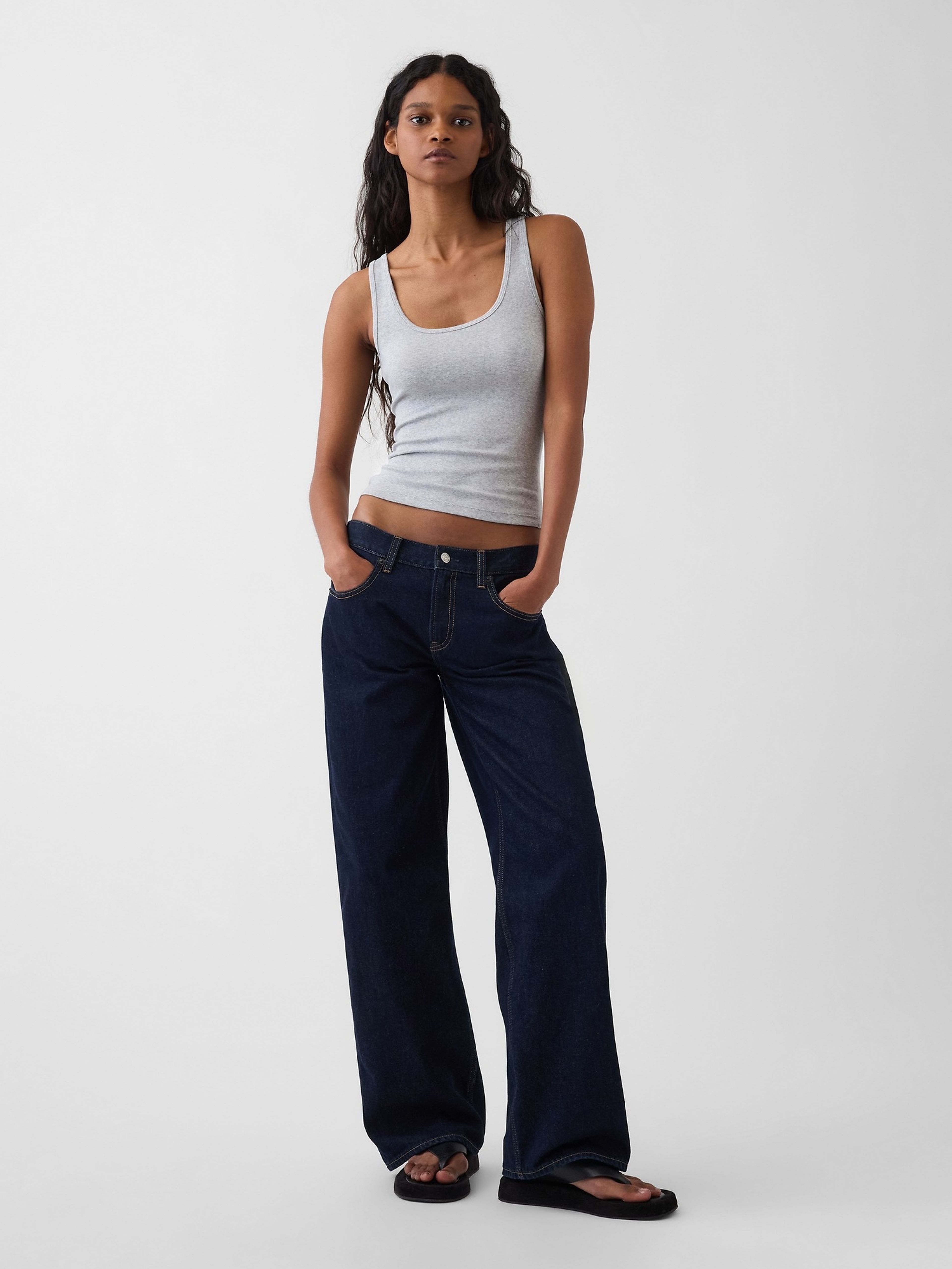 Jean The Hailey Low Rise Loose - 001