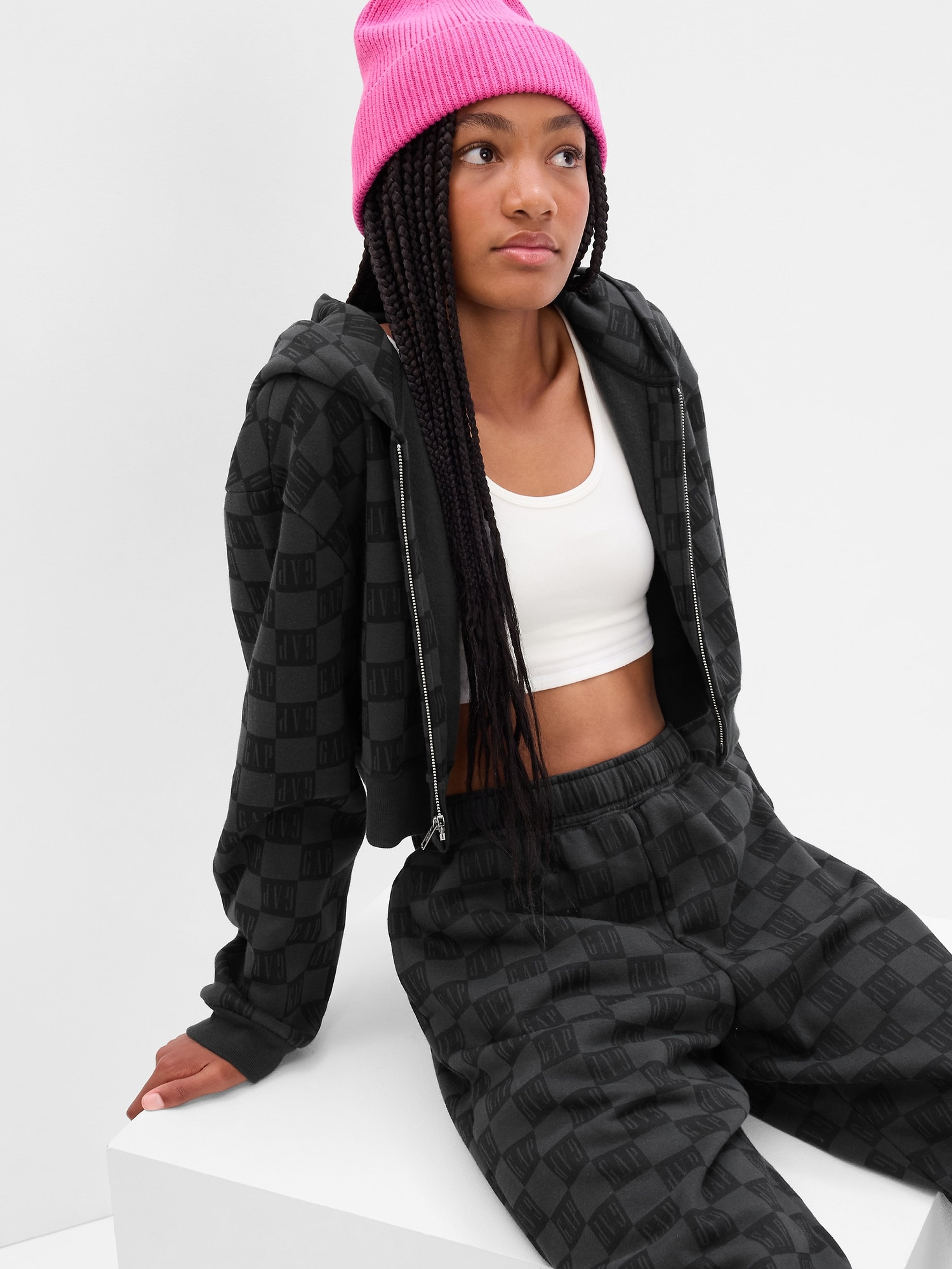 Teen mikina GAP logo