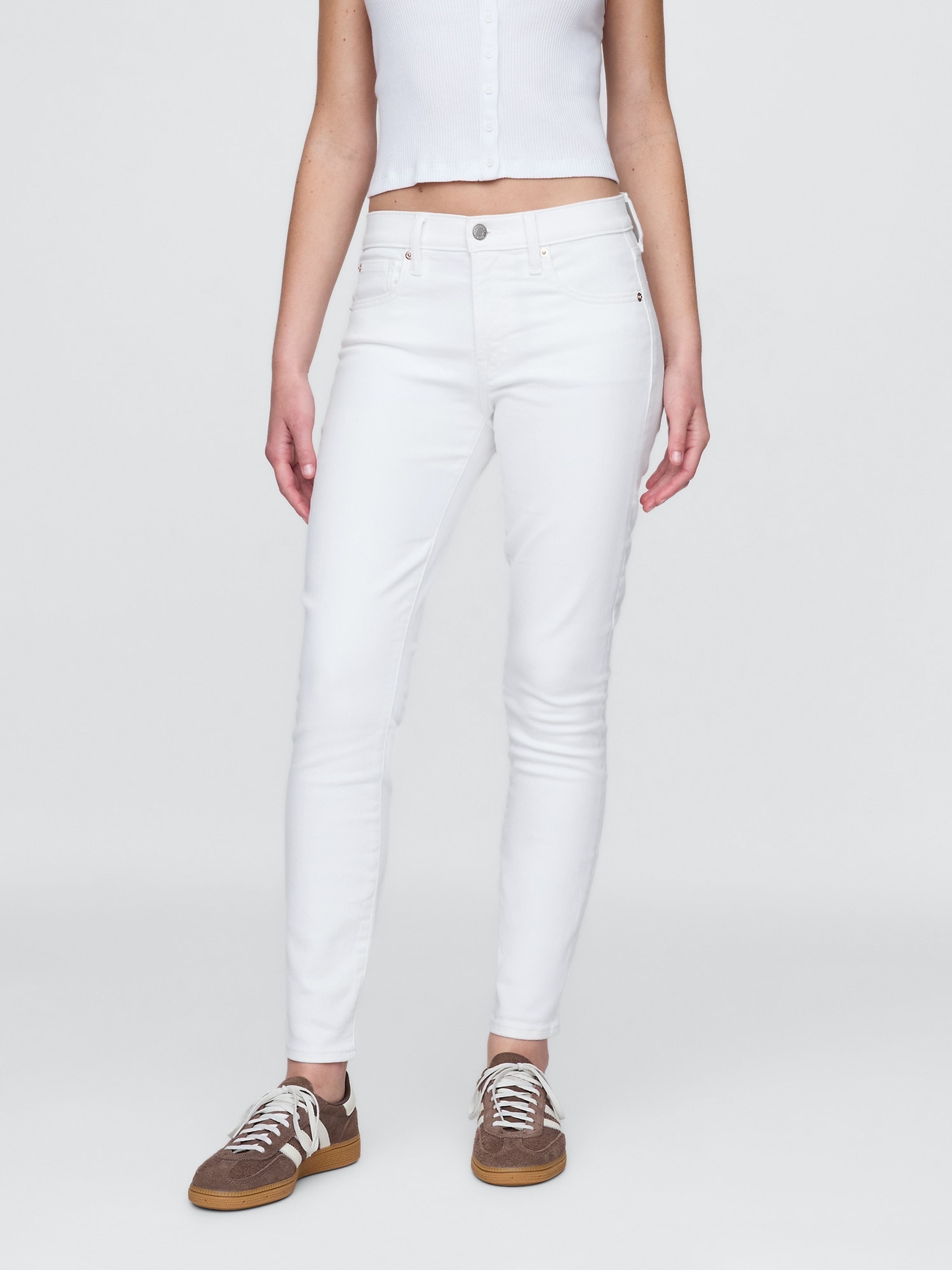 Jean Mid Rise True Skinny - 002