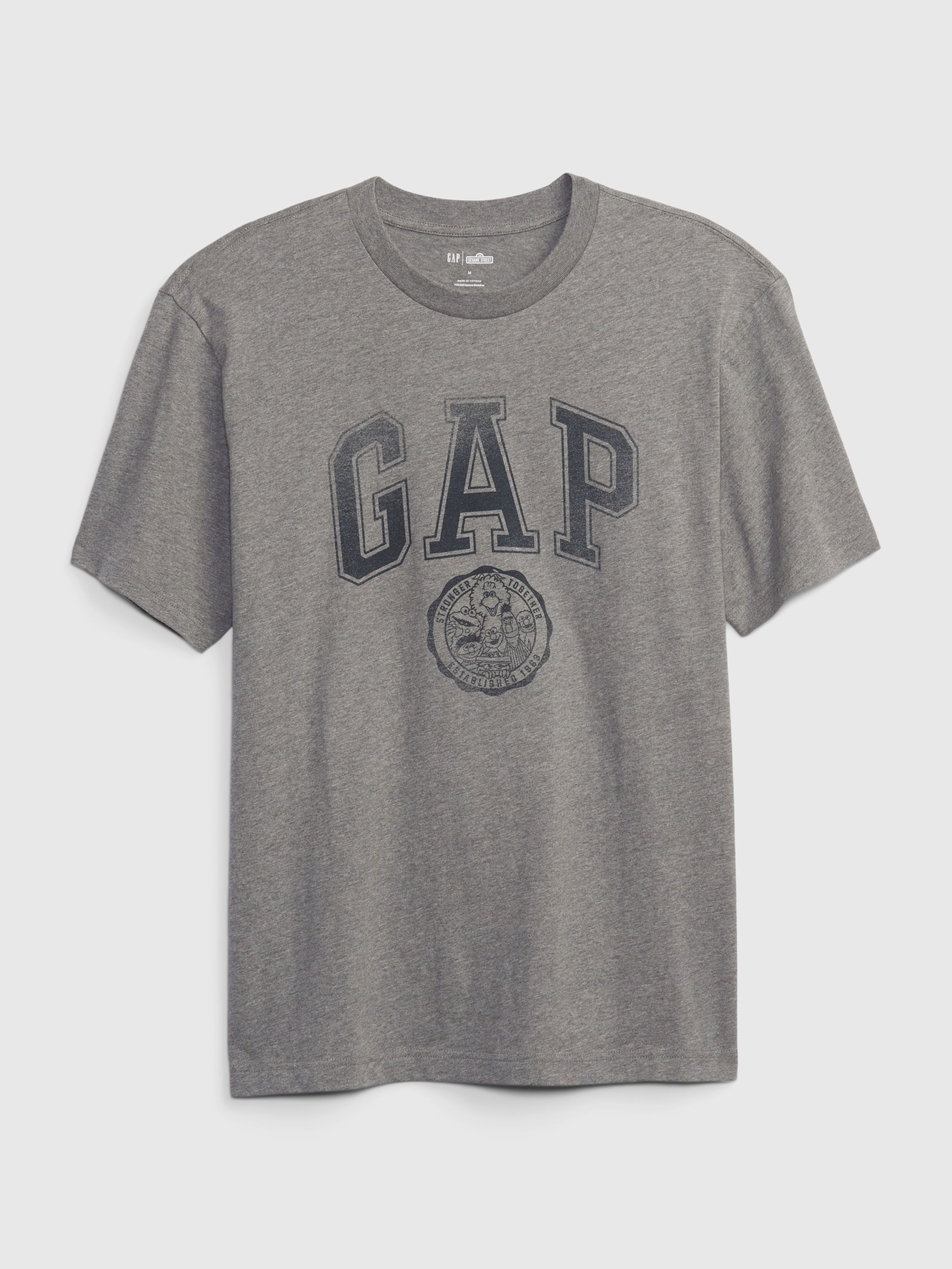 T-shirt z logo GAP & Sesame street