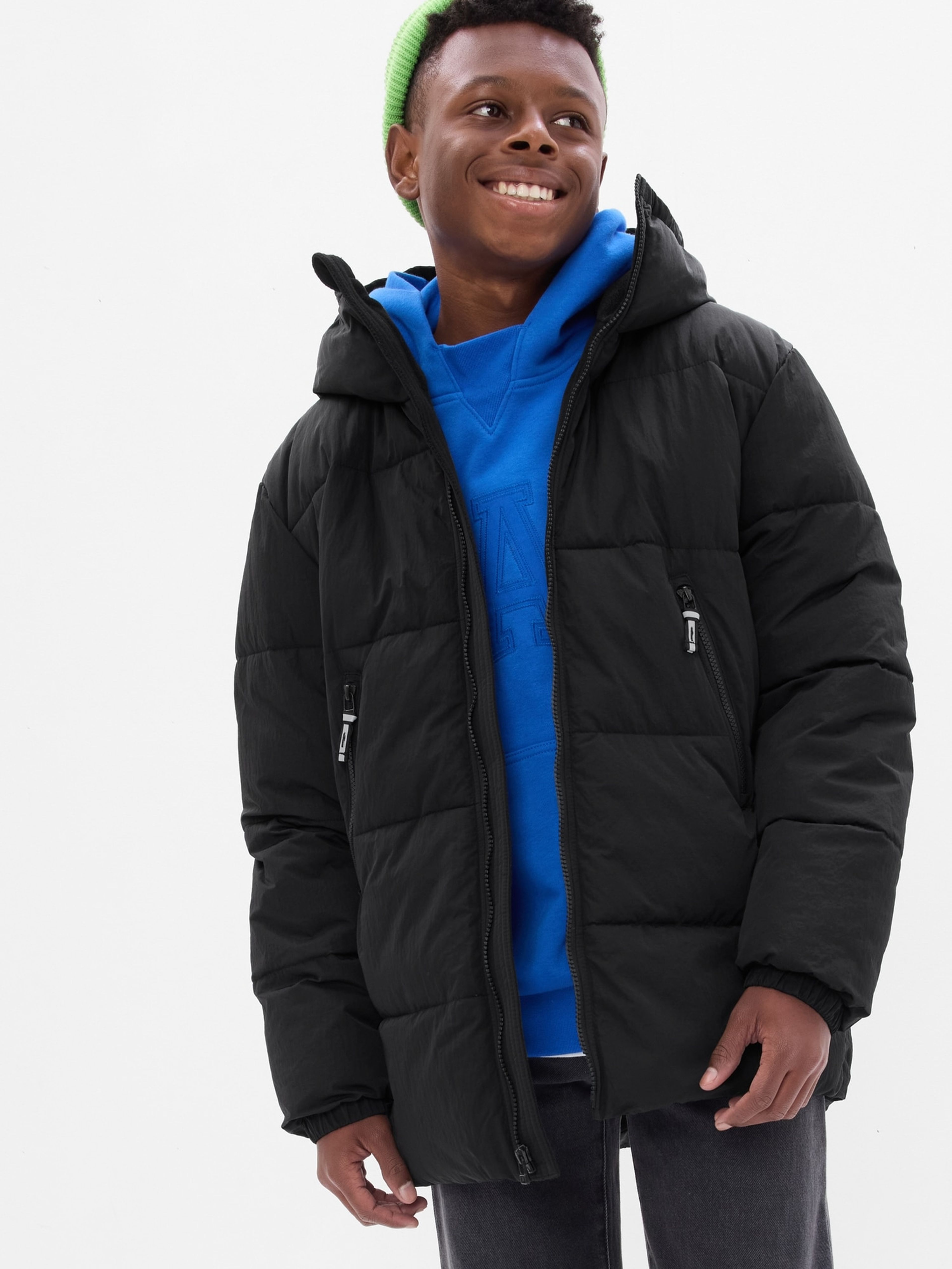 Gesteppte Winterjacke für Teenager