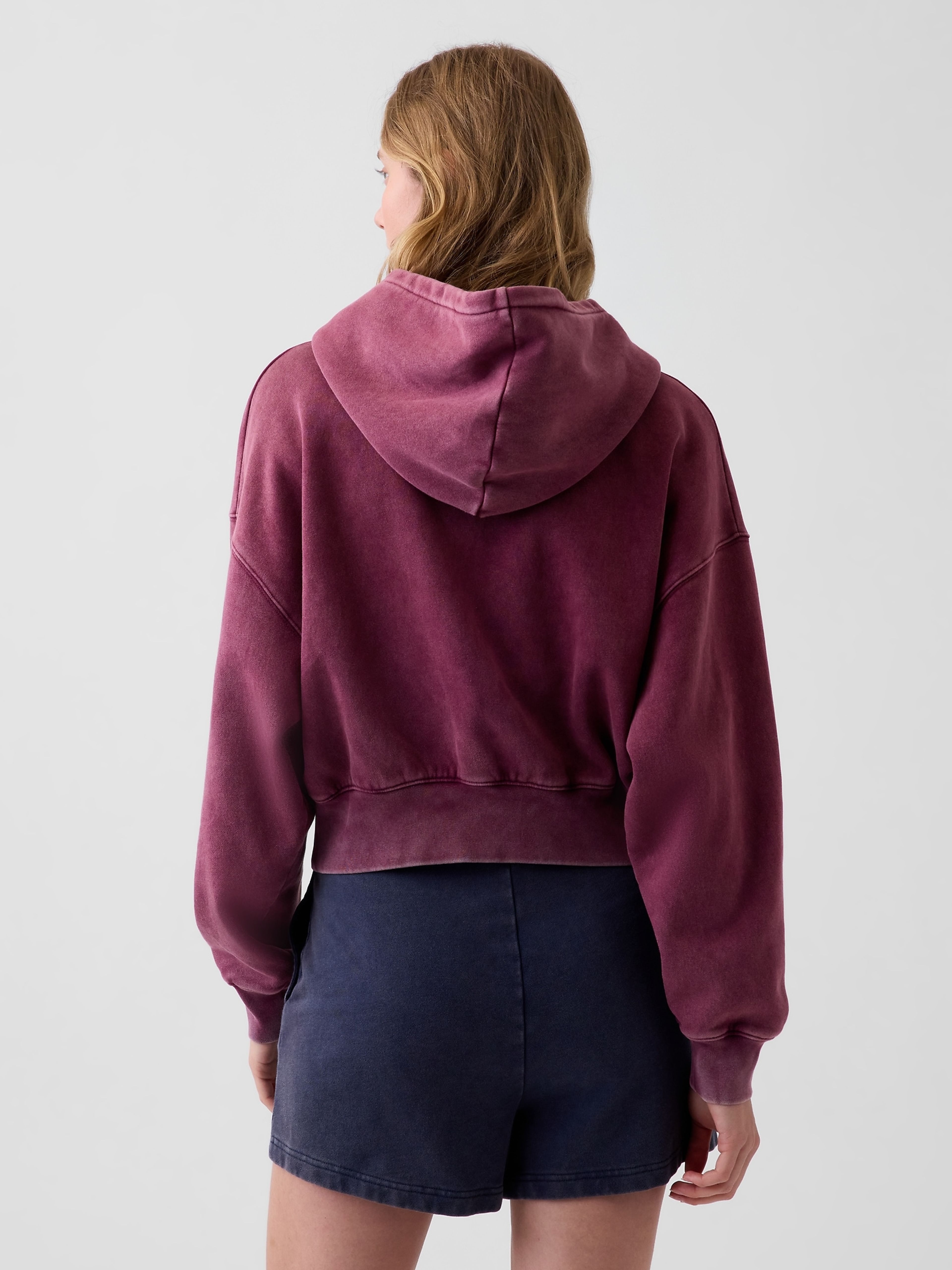 Oversize sweatshirt VintageSoft met logo - 003