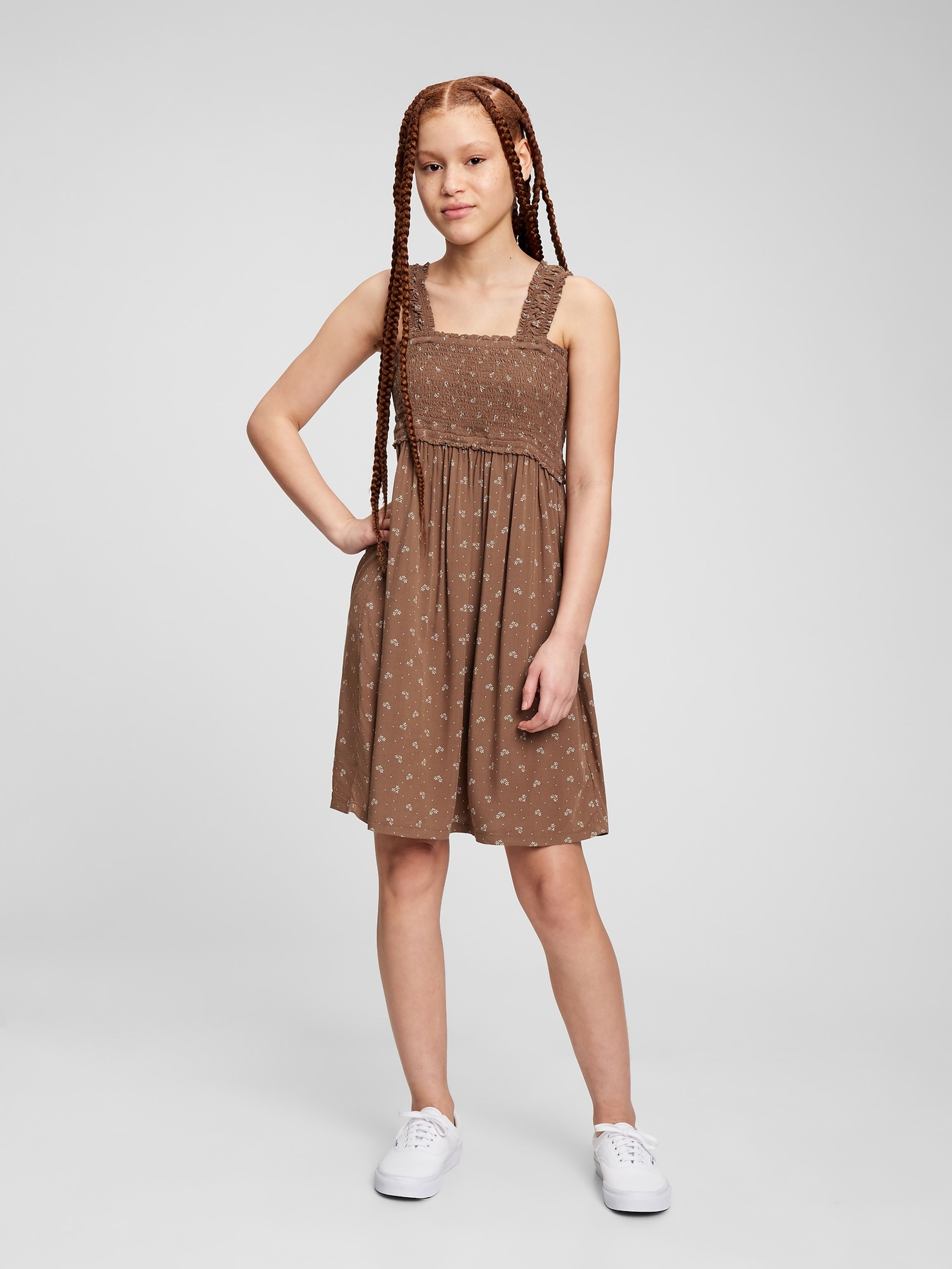 Gemustertes Teen Kleid