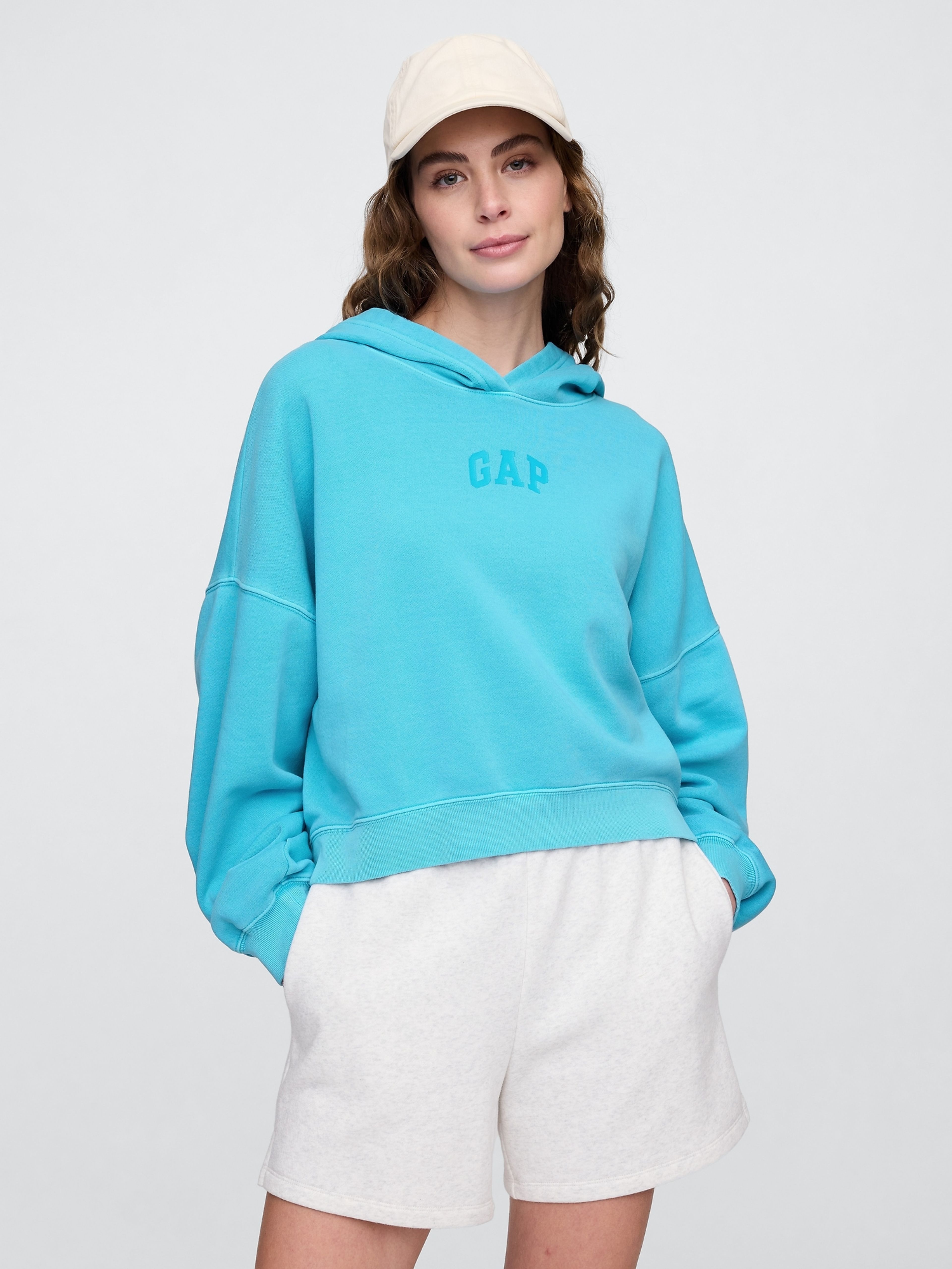 Crop mikina s logem