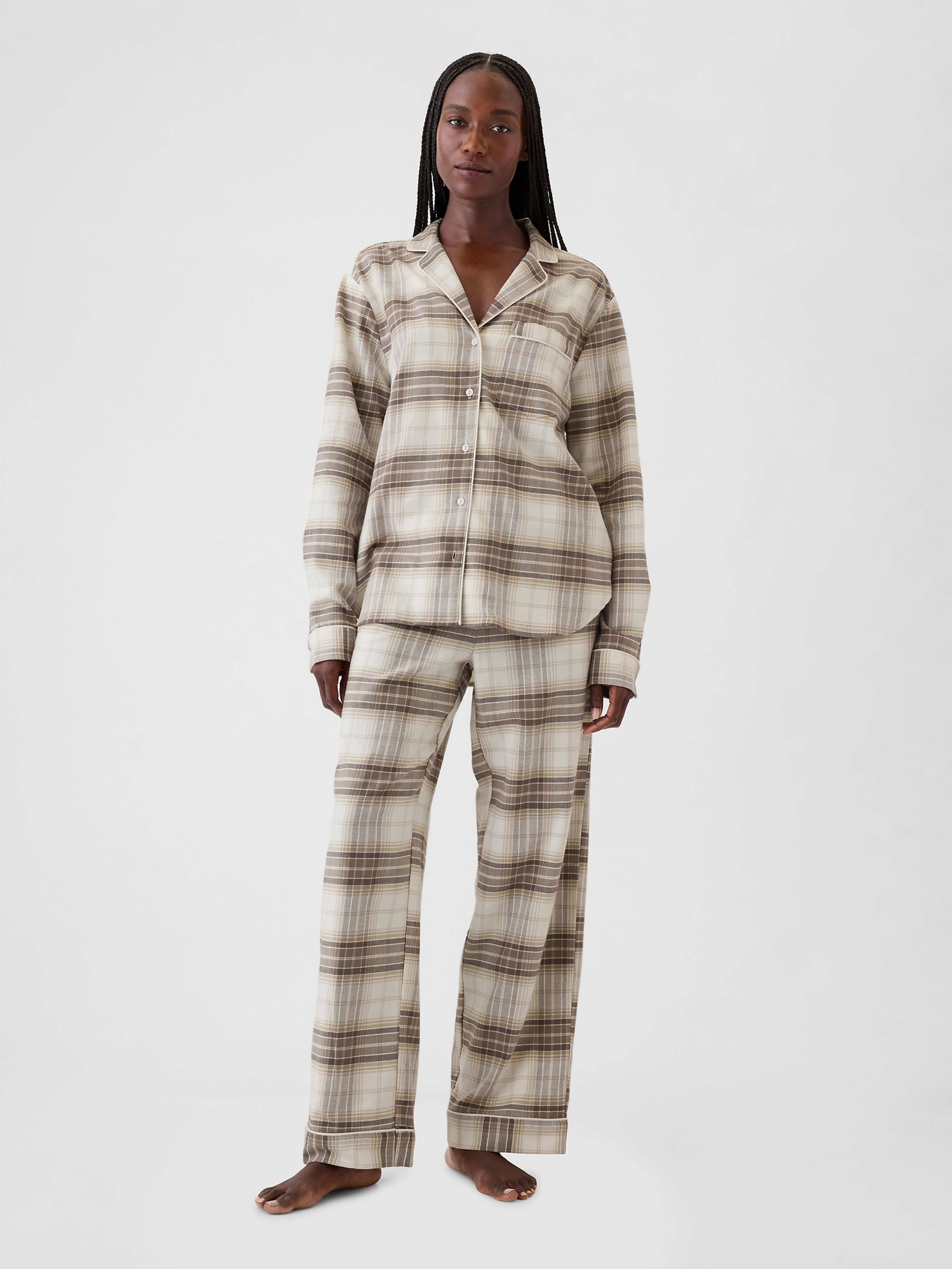 Flanell Pyjama-Set