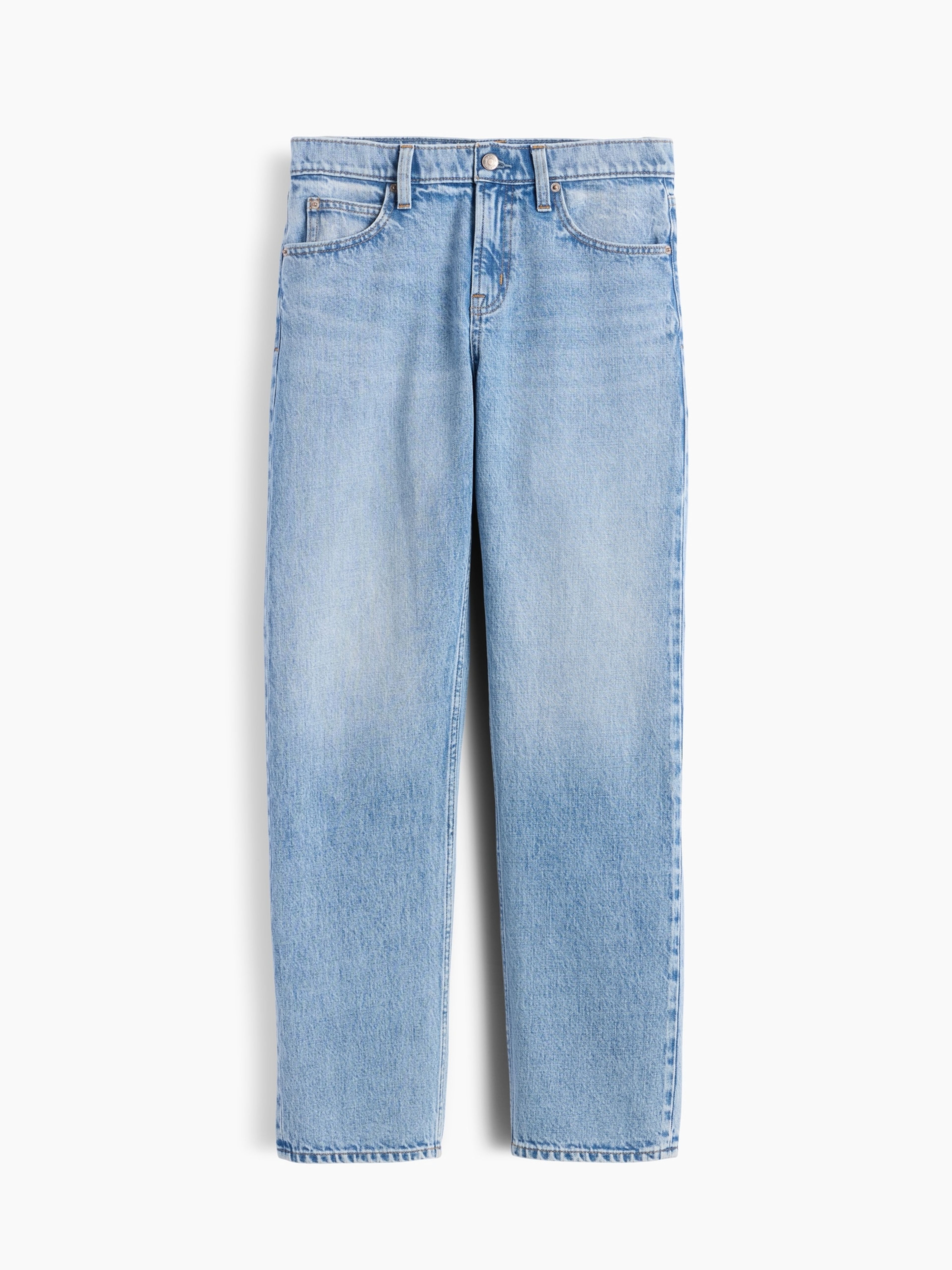 Jean Mid Rise Straight Taper - 007