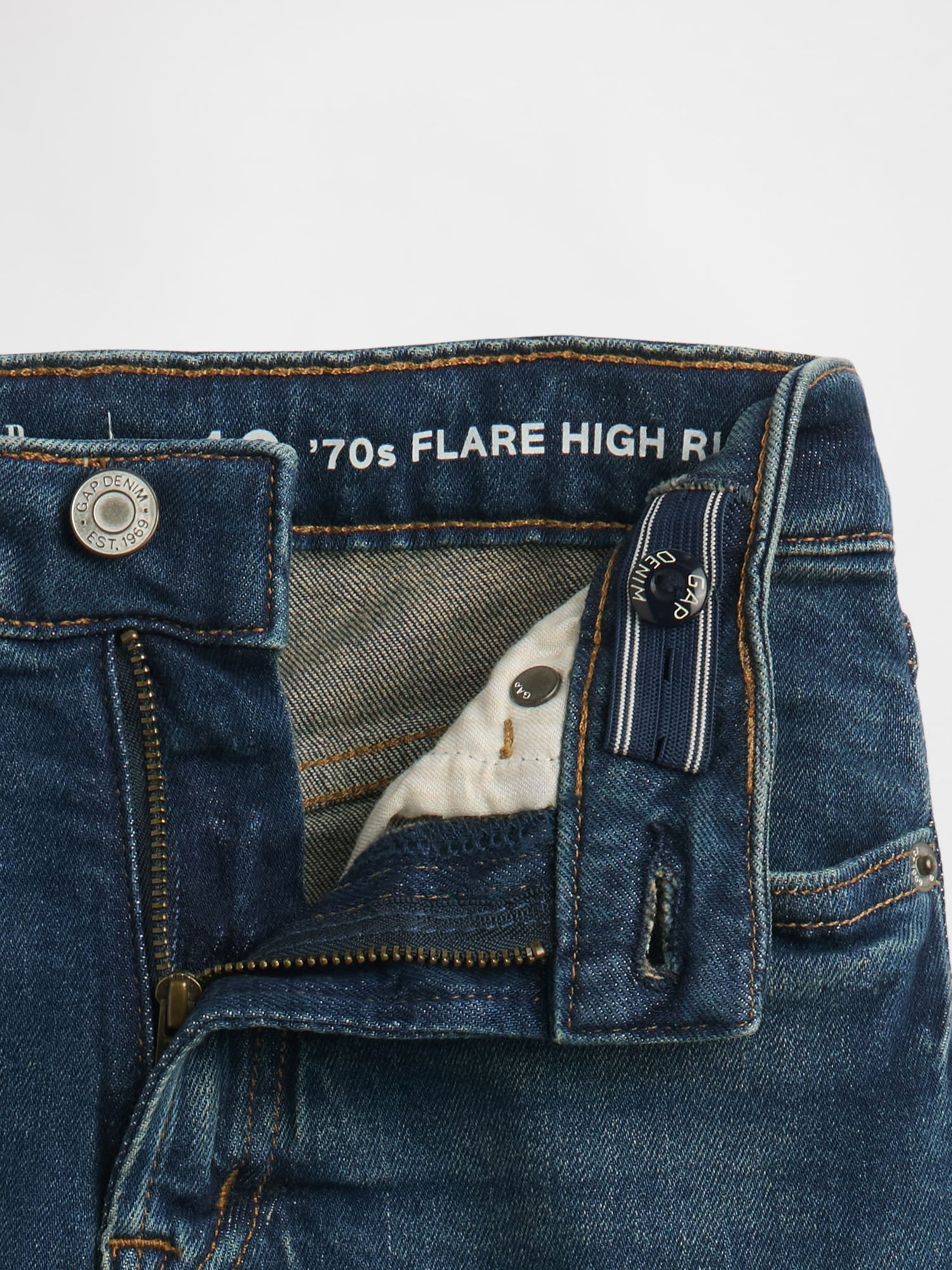Blugi pentru copii High Rise Flare - 005