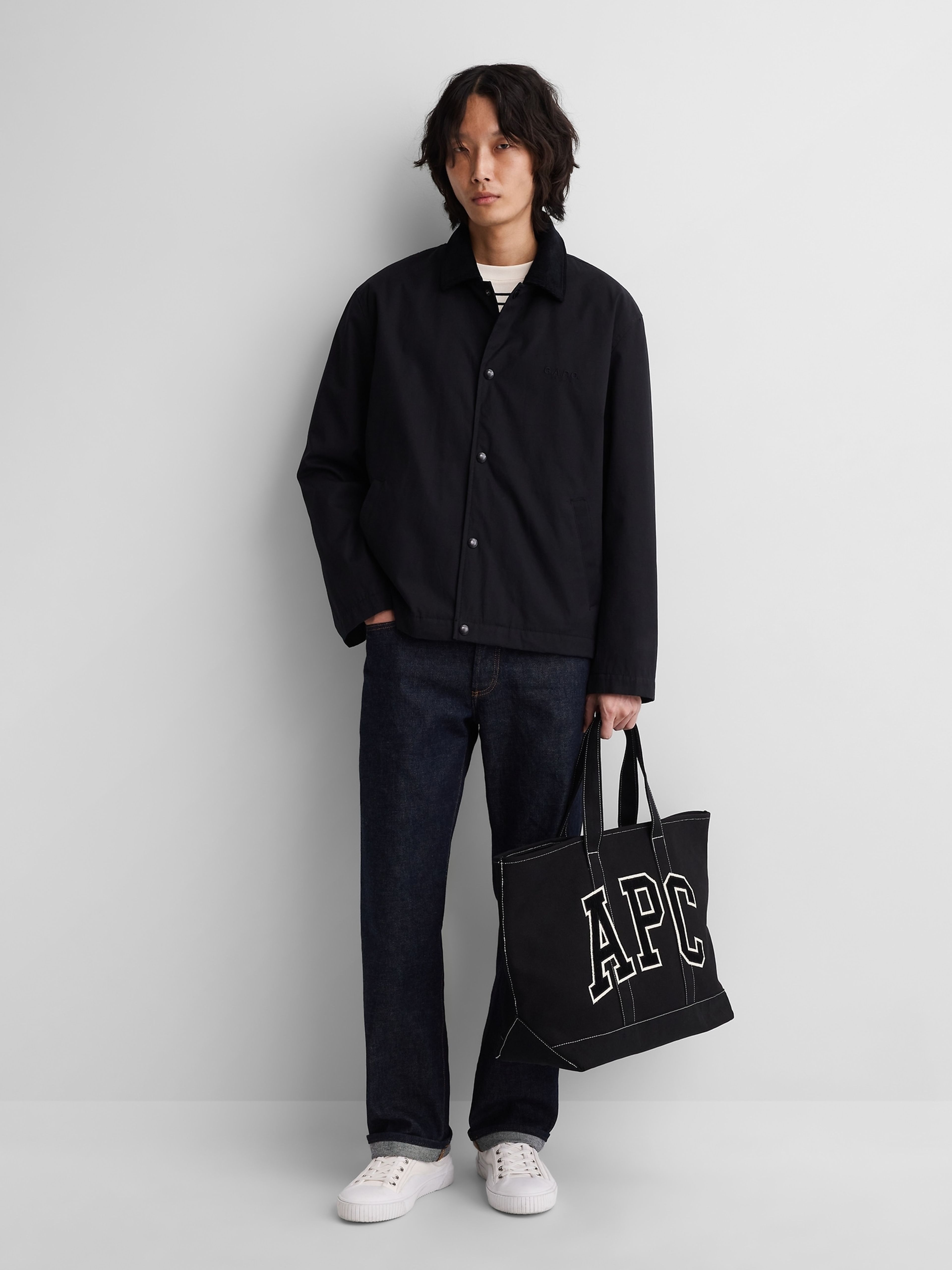 Gestreept T-shirt Gap × A.P.C. unisex - 002