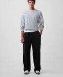 Pantaloni de trening Baggy-Neagră - 002