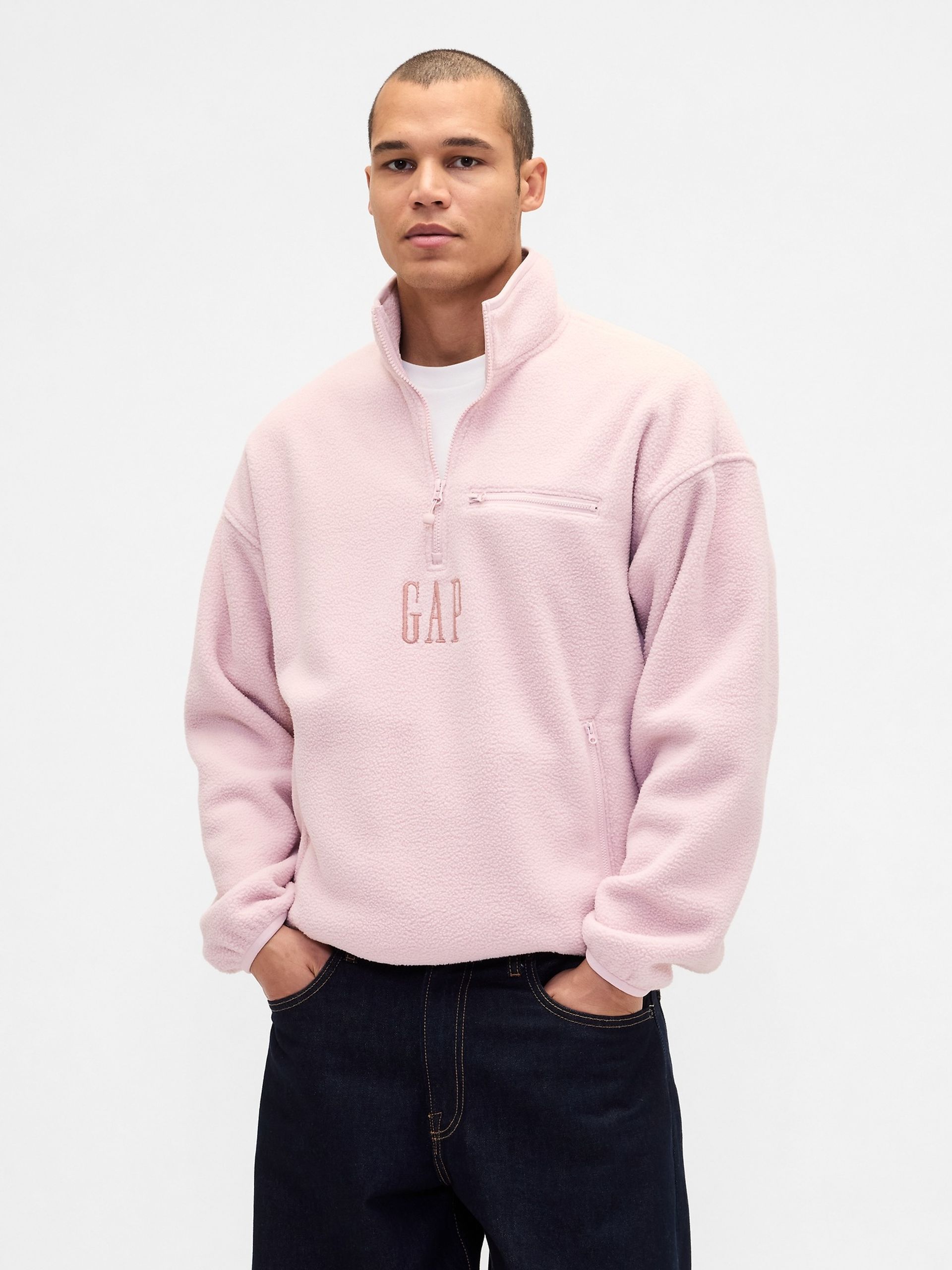 Sweatshirt Oversized Unisex Sherpa Arctic Fleece - 001