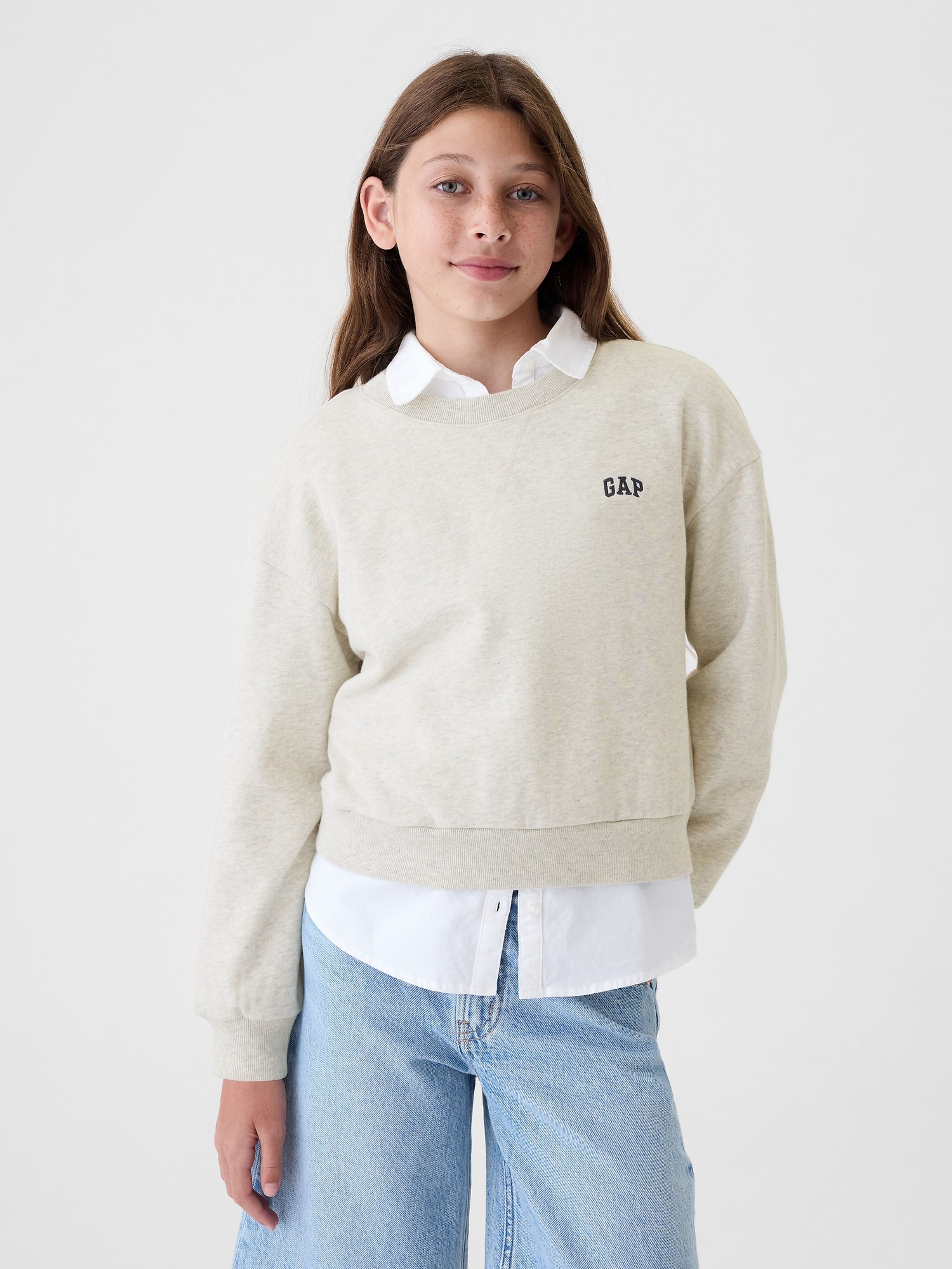 Kinder-Sweatshirt mit Logo