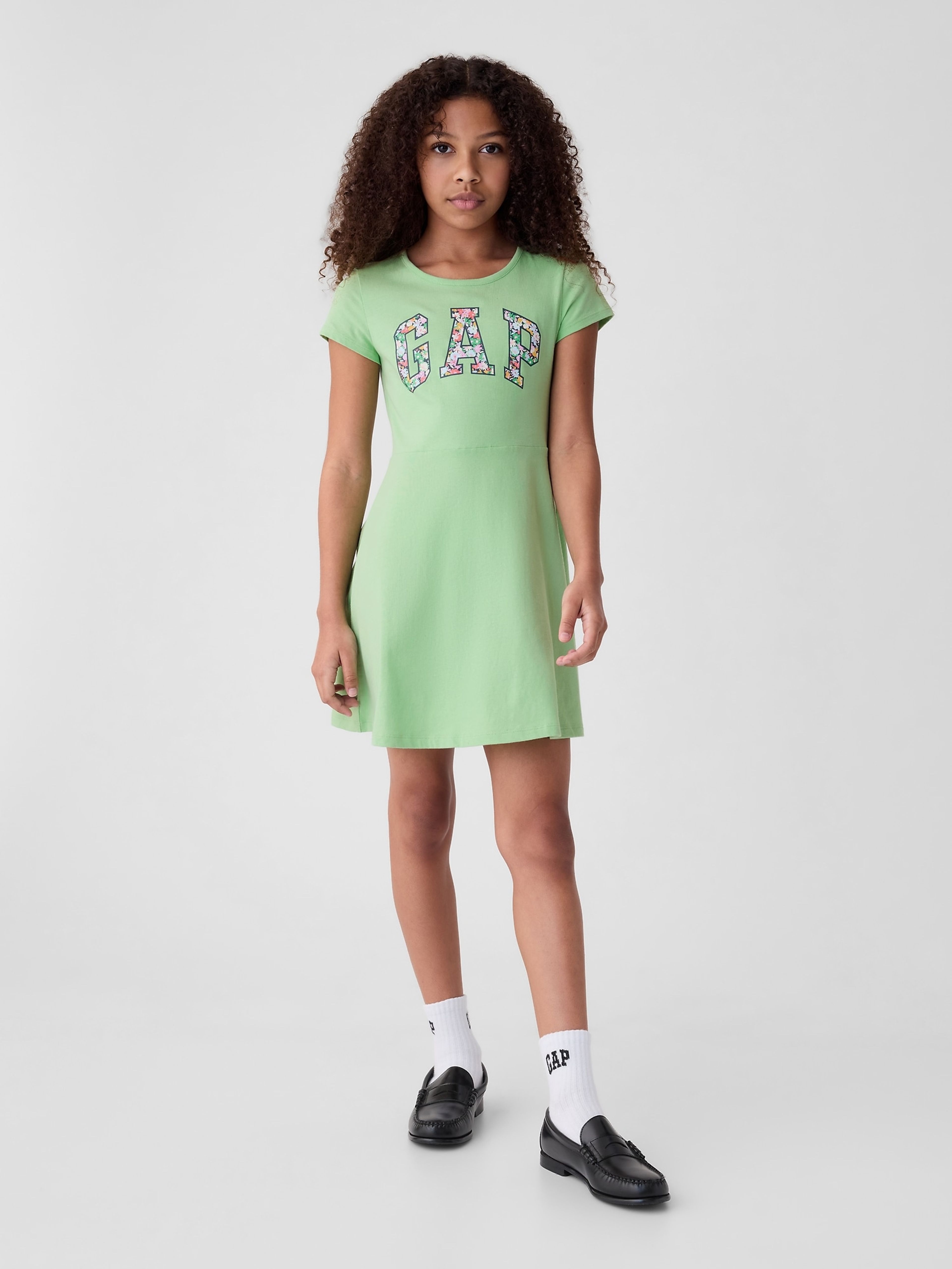 Kleid für Kinder mit Logo