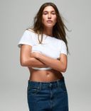 Jeansy The Hailey Extra Baggy-Granatowy - 001