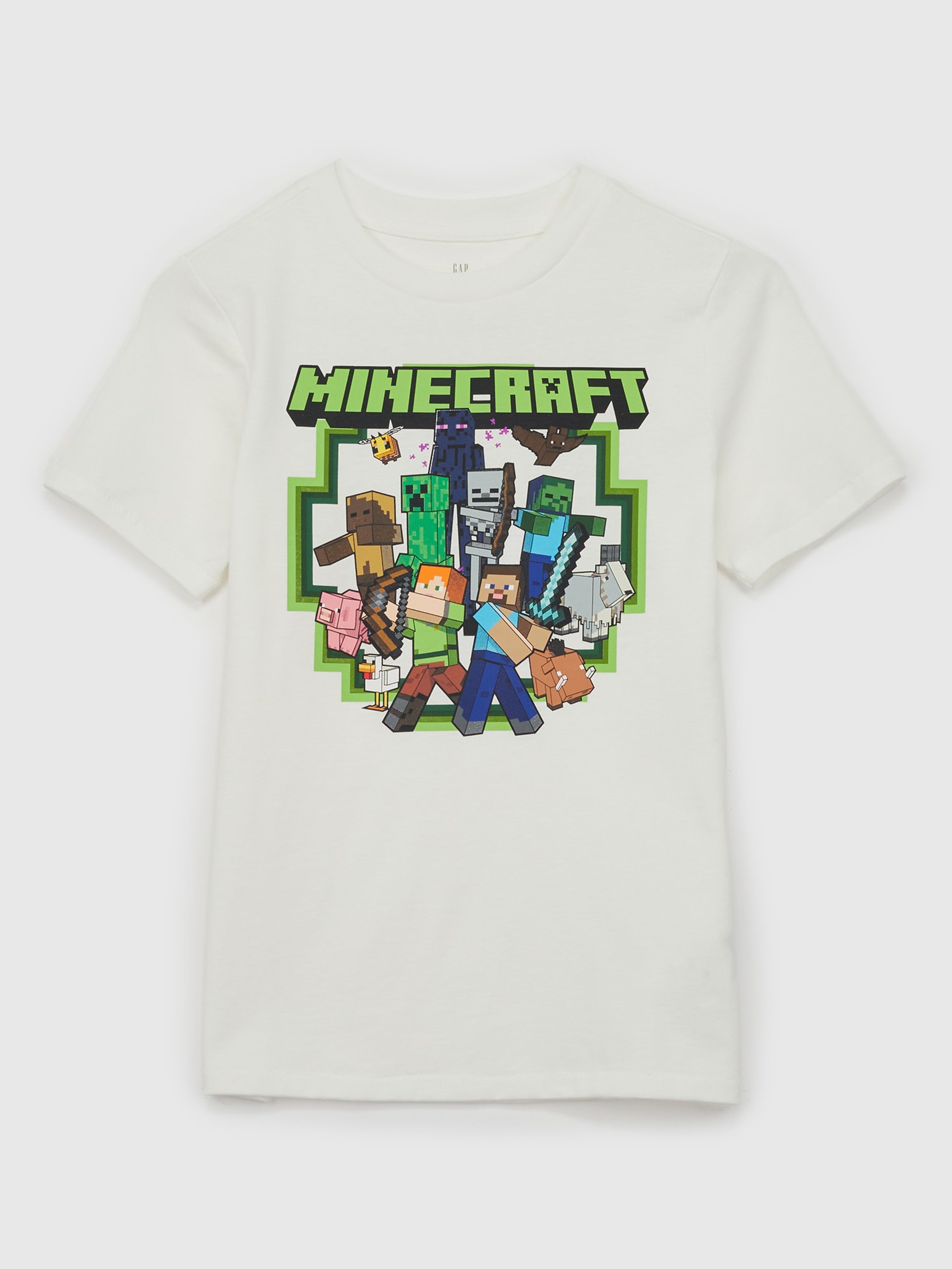 Kinder-T-Shirt GAP & Minecraft