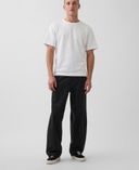 Extra Baggy Unisex Jeans-Zwart - 001