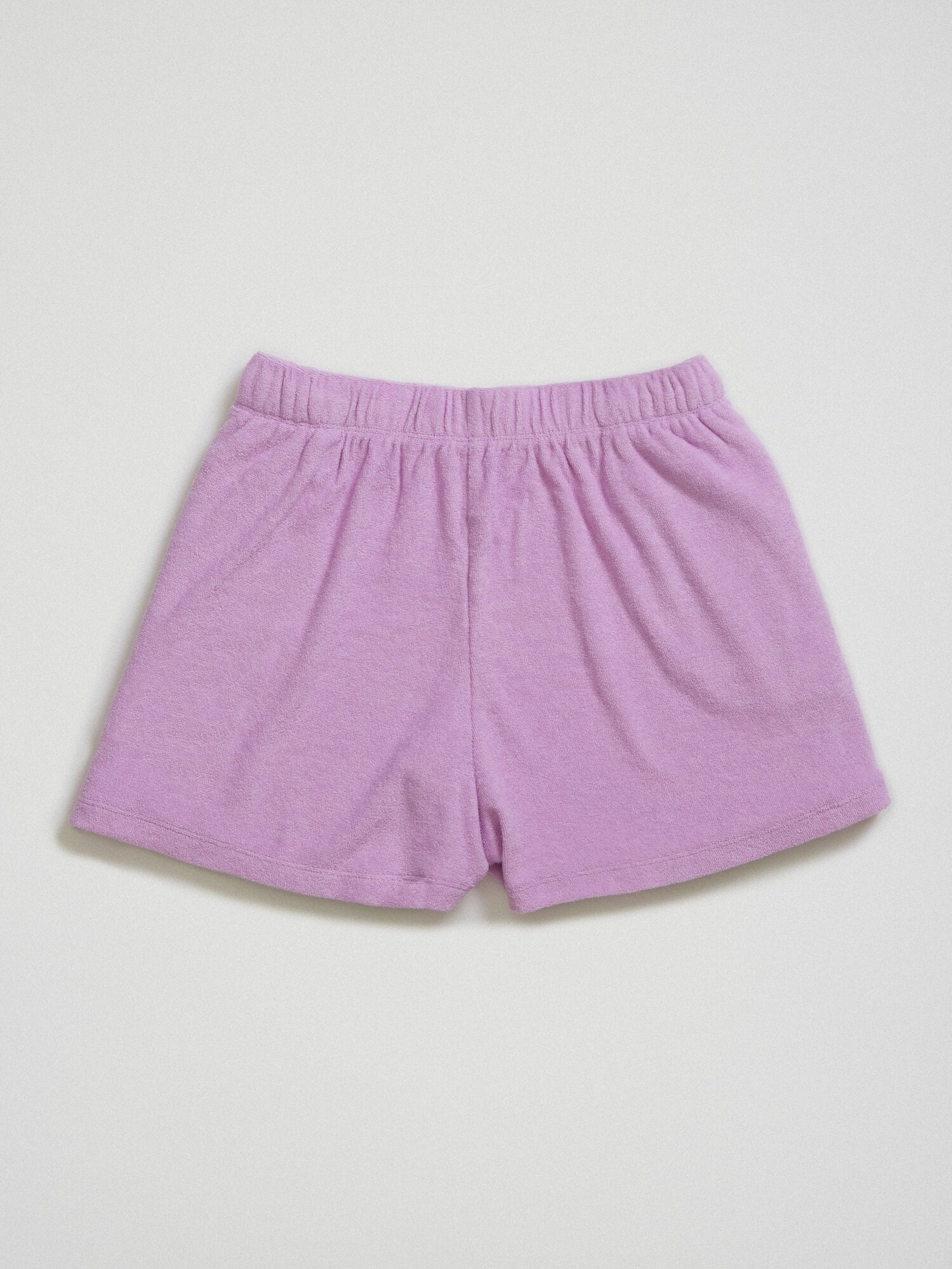 Lockere Frottee-Shorts