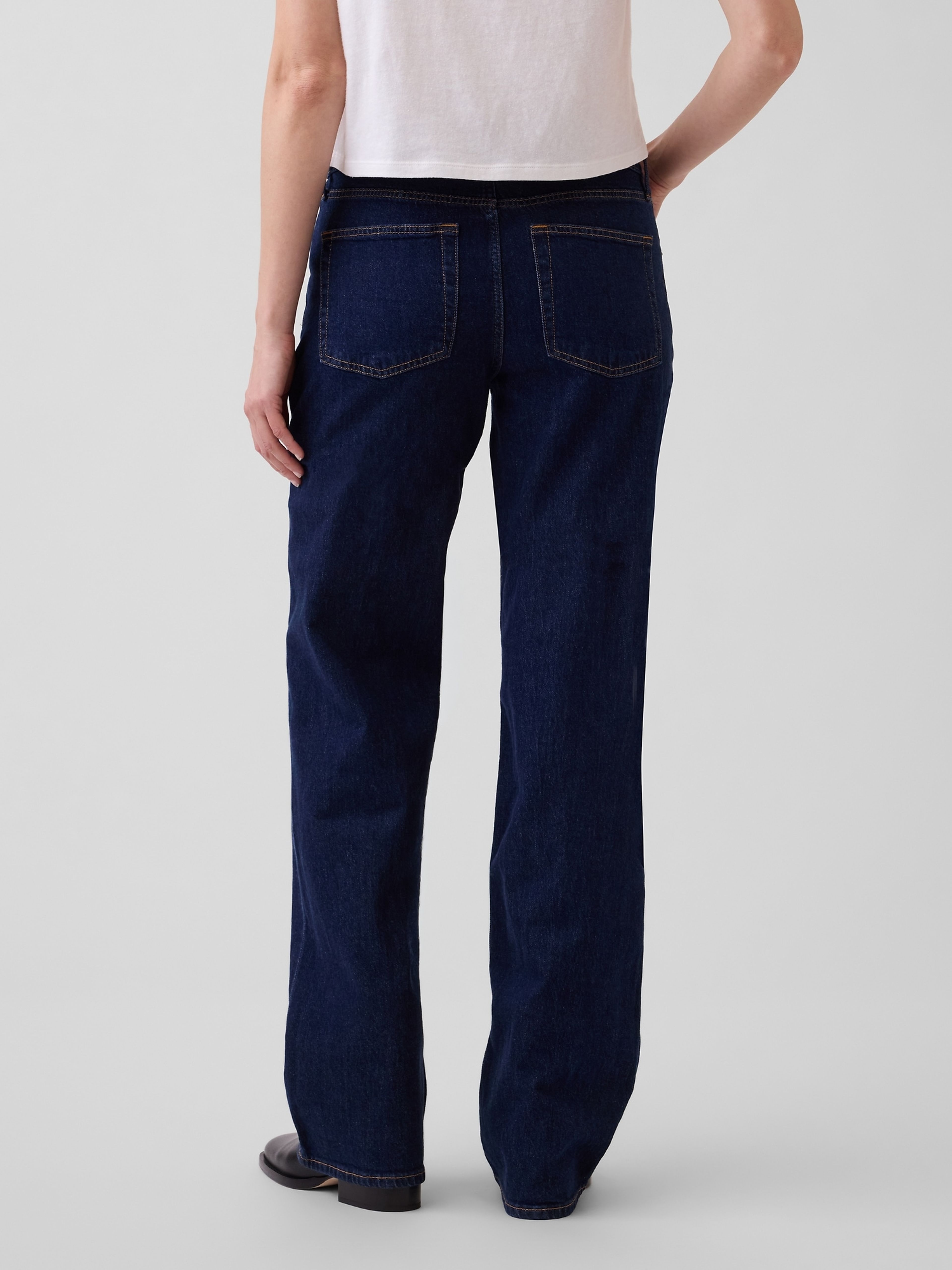 Low Rise 90s Loose Jeans - 004