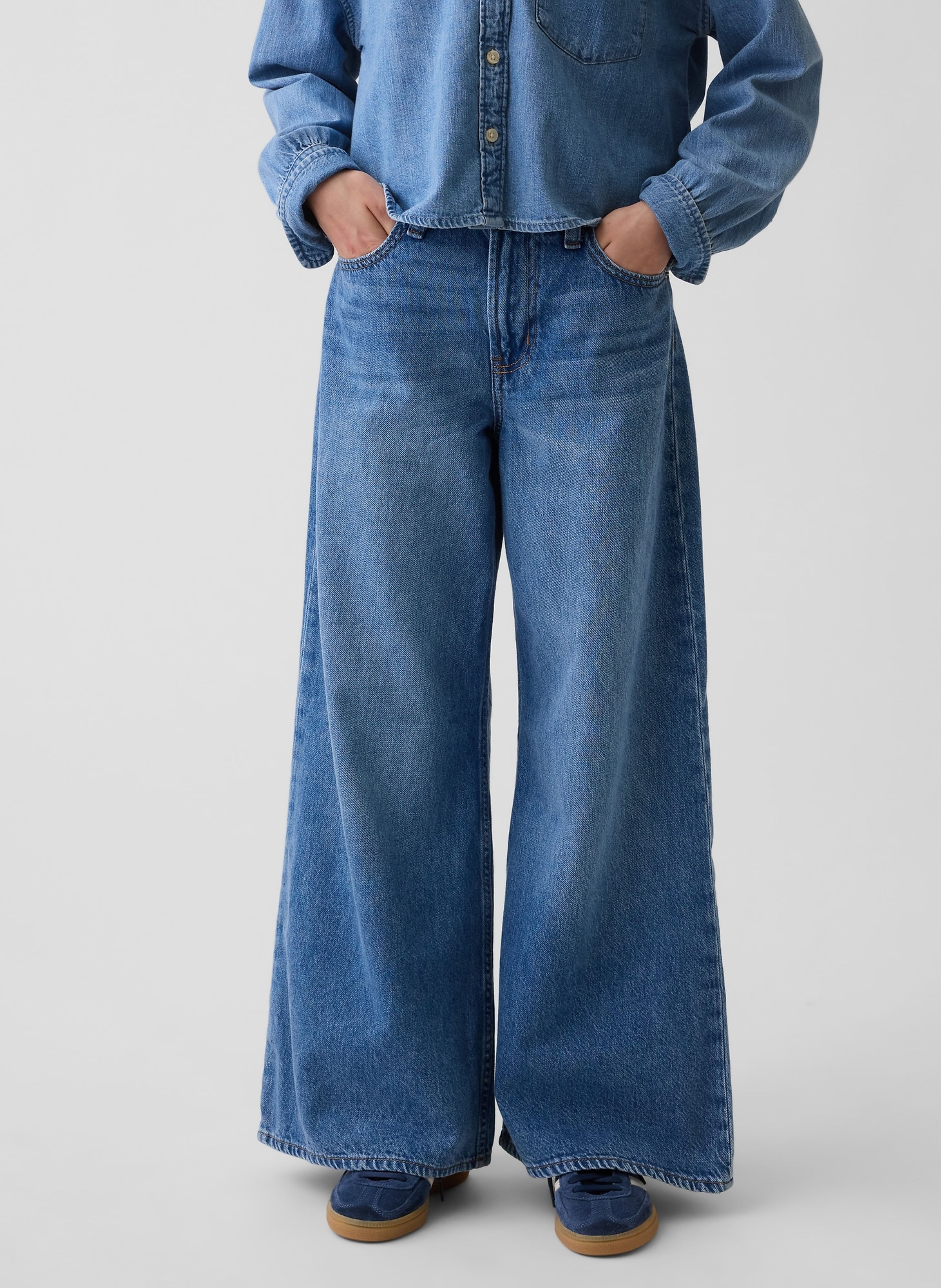 Dziecięce jeansy Low Rise Baggy - 002