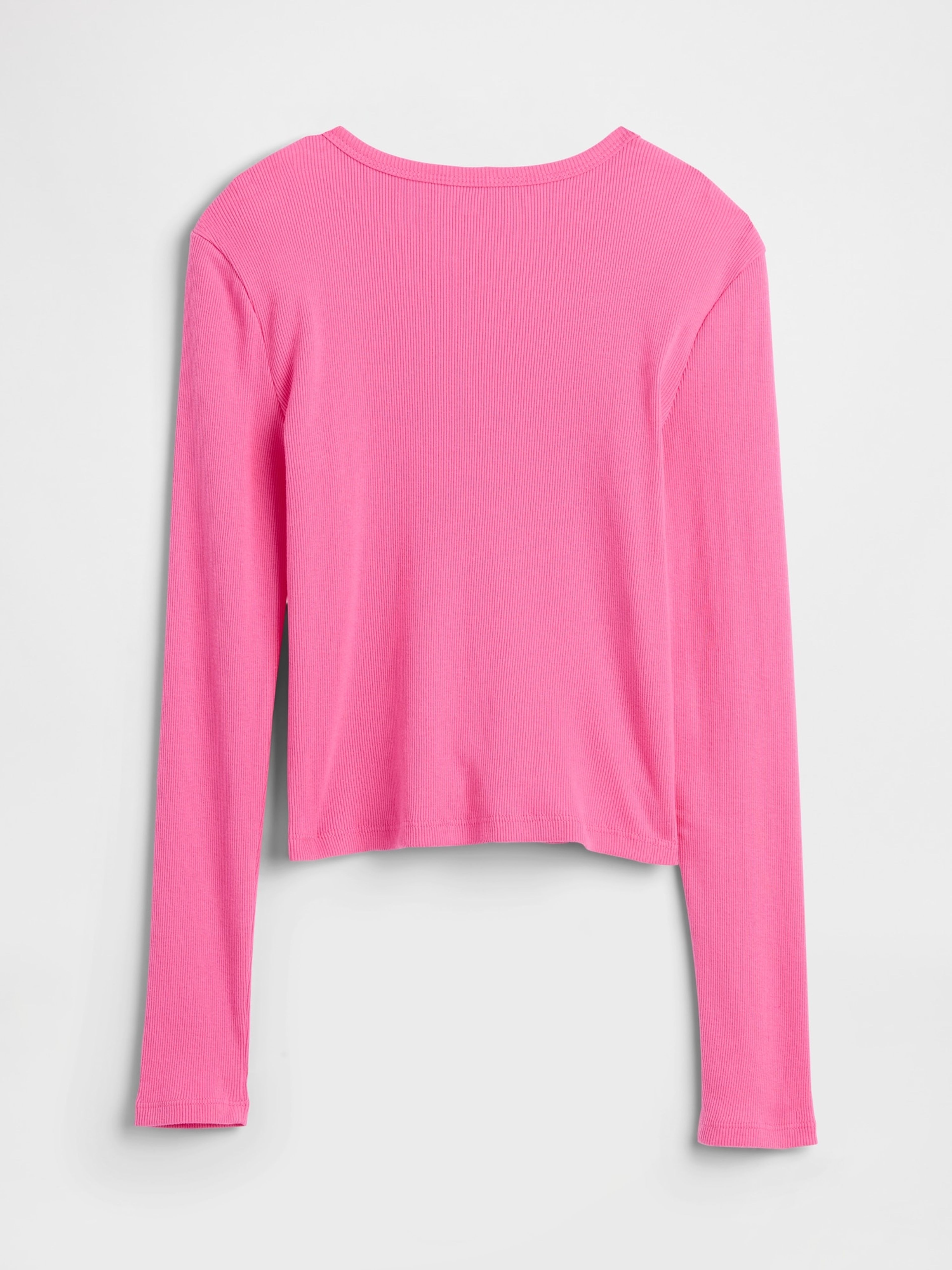 Dziecięcy T-shirt prążkowany - 002