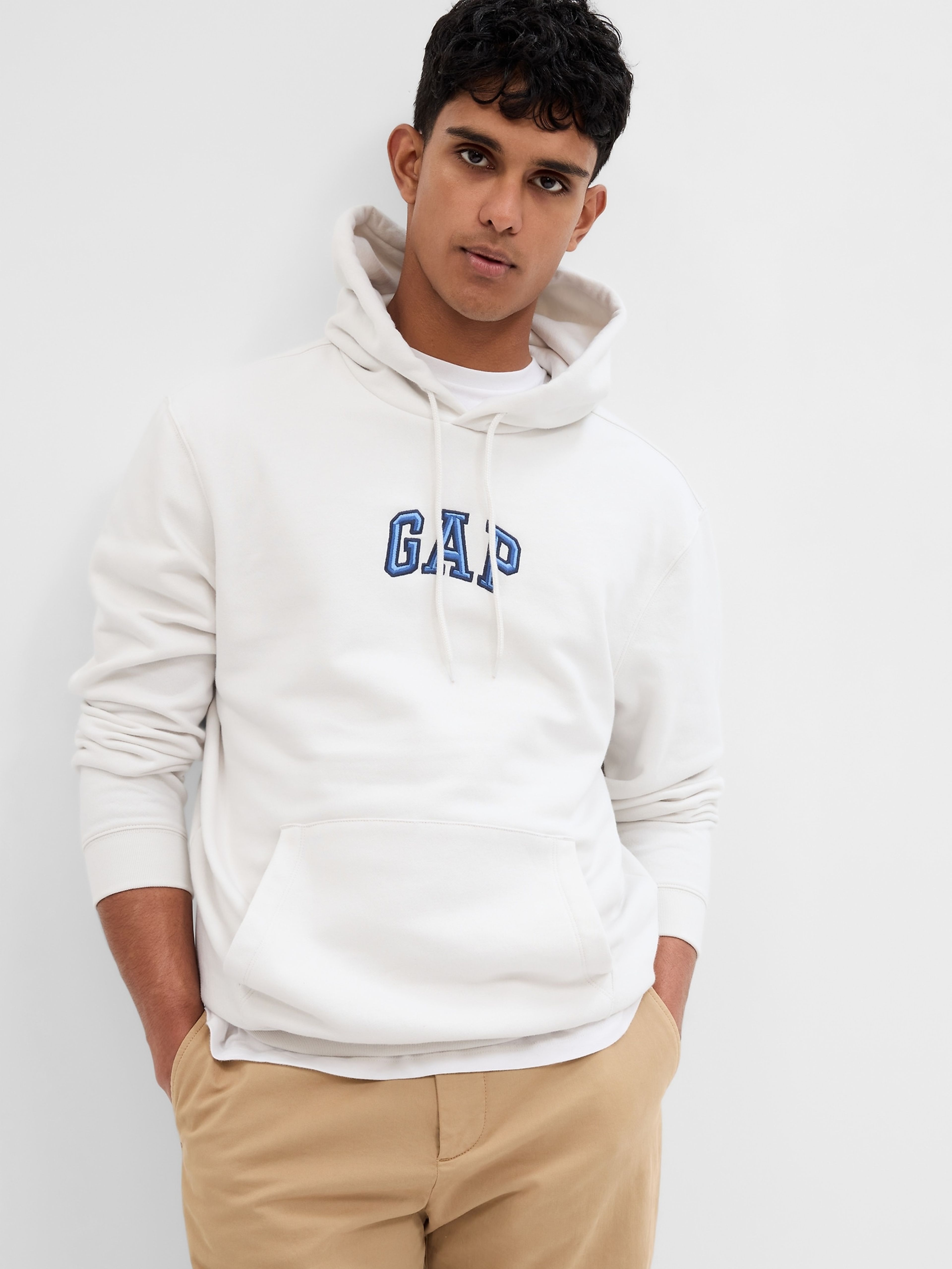 Sweatshirt mit Logo und Kapuze