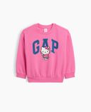 Sweat bébé Gap & Hello Kitty avec logo-Rose - 001