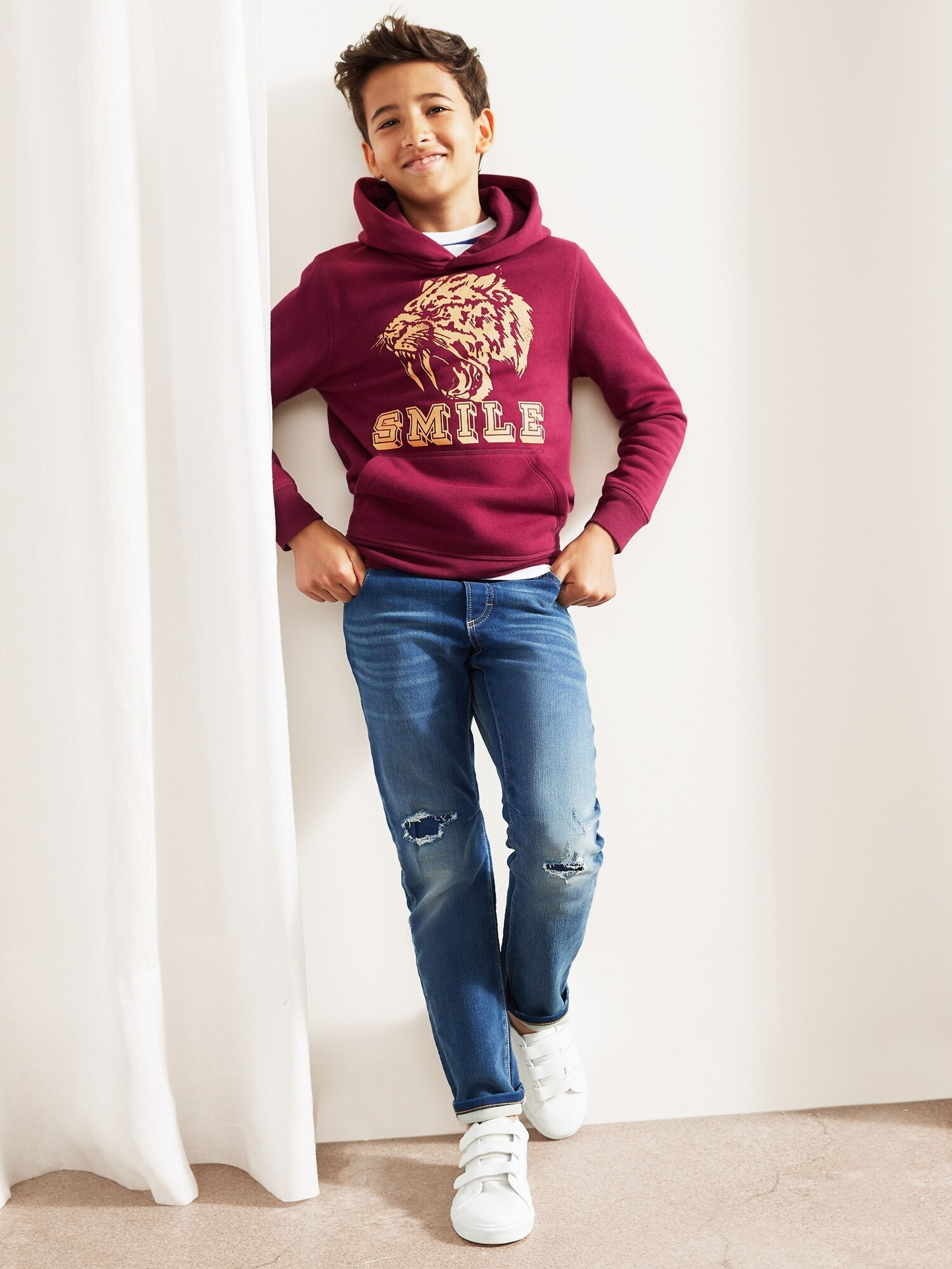 Detské džínsy slim stretch