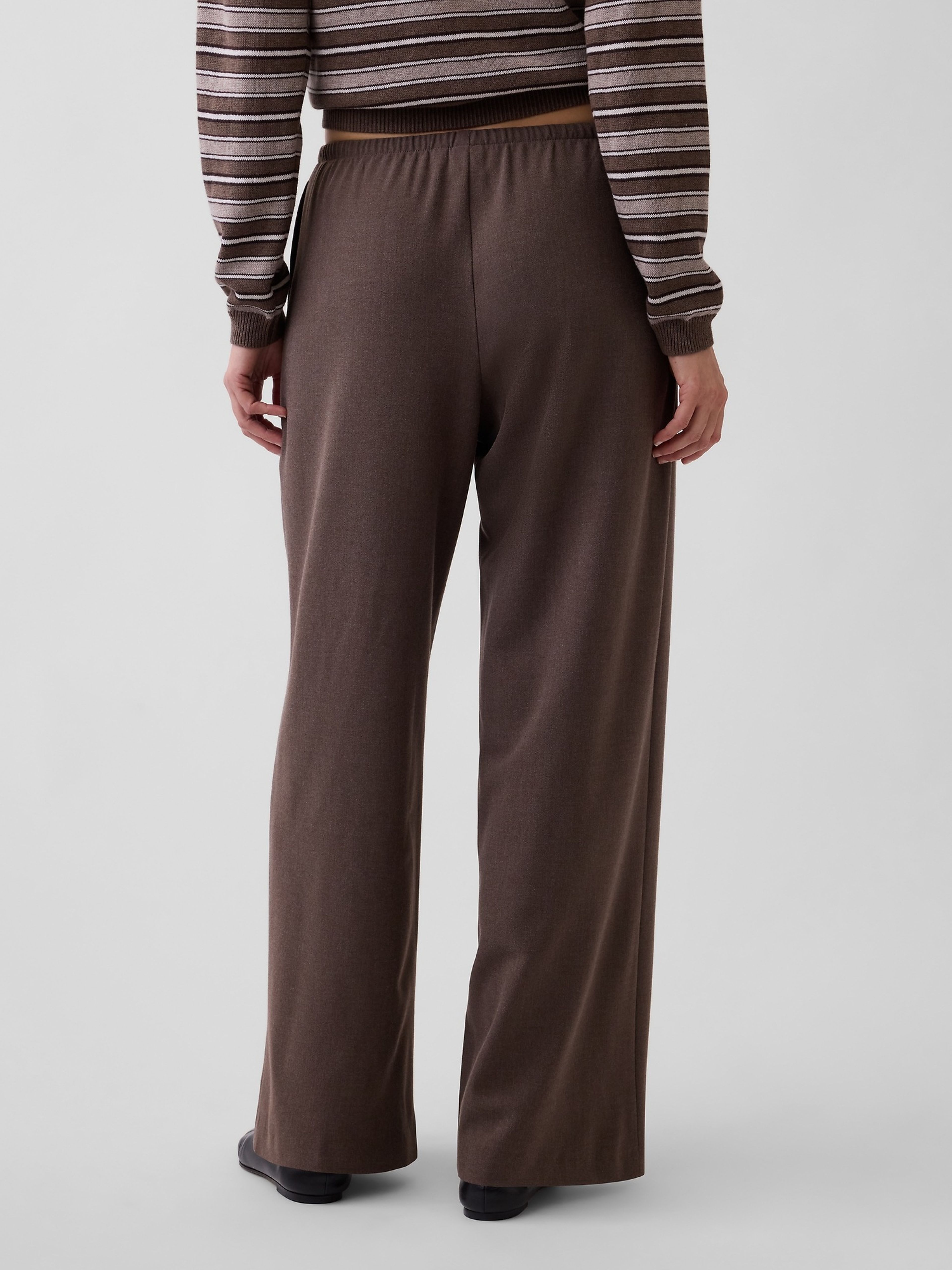 Nohavice wide-leg Easy - 004