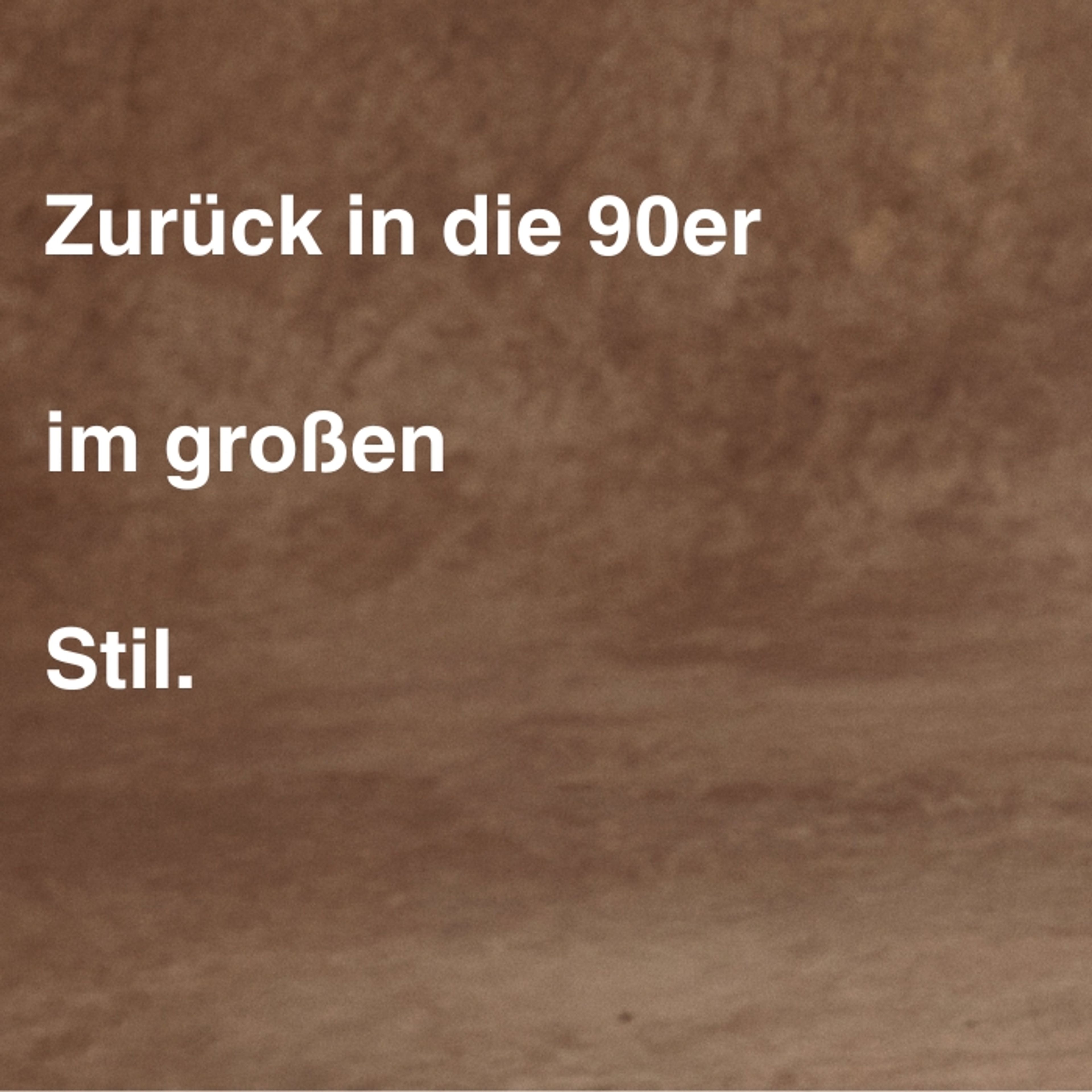 Zurück in die Vergangenheit...