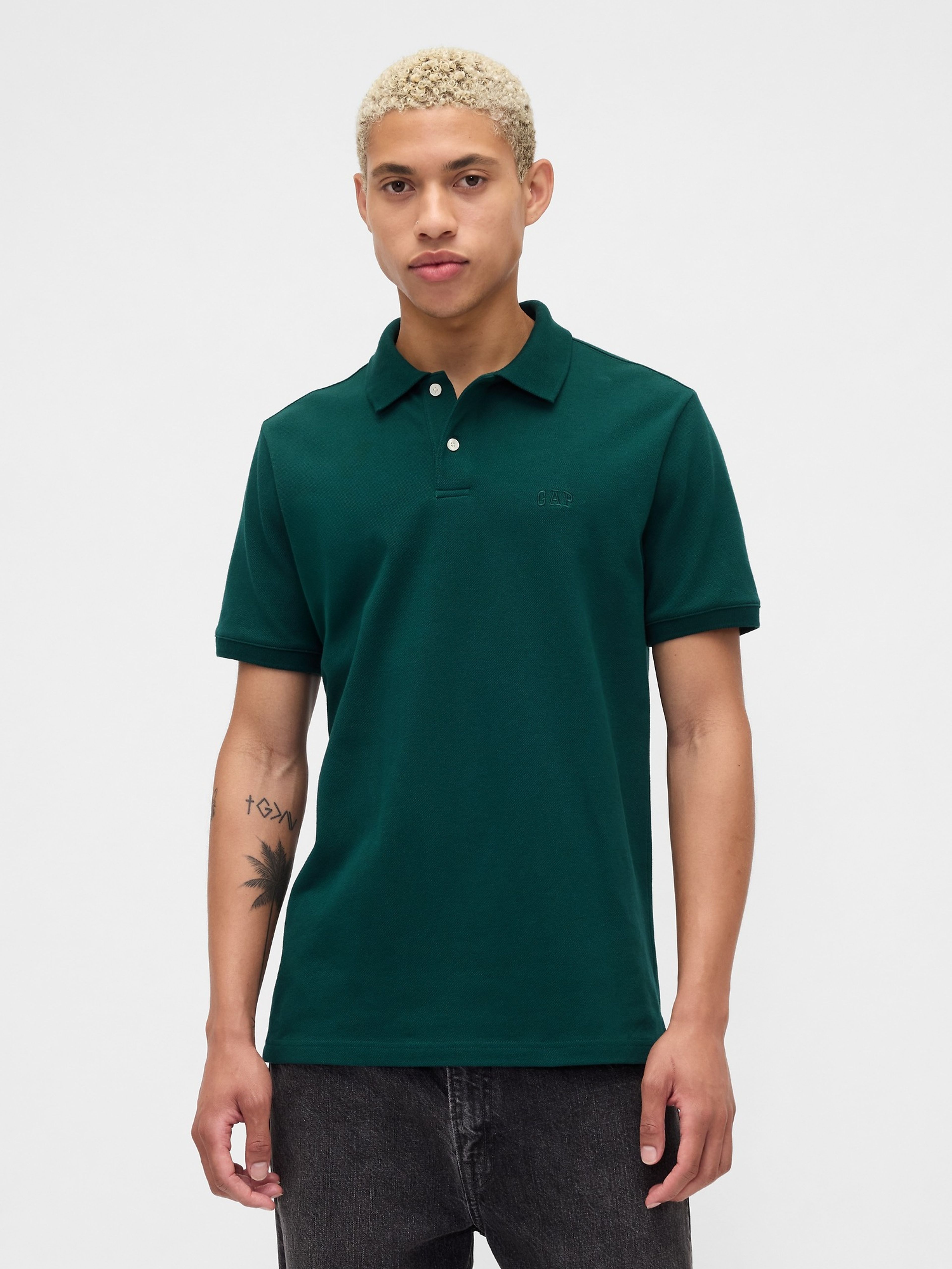 Herren-Poloshirt aus Piqué