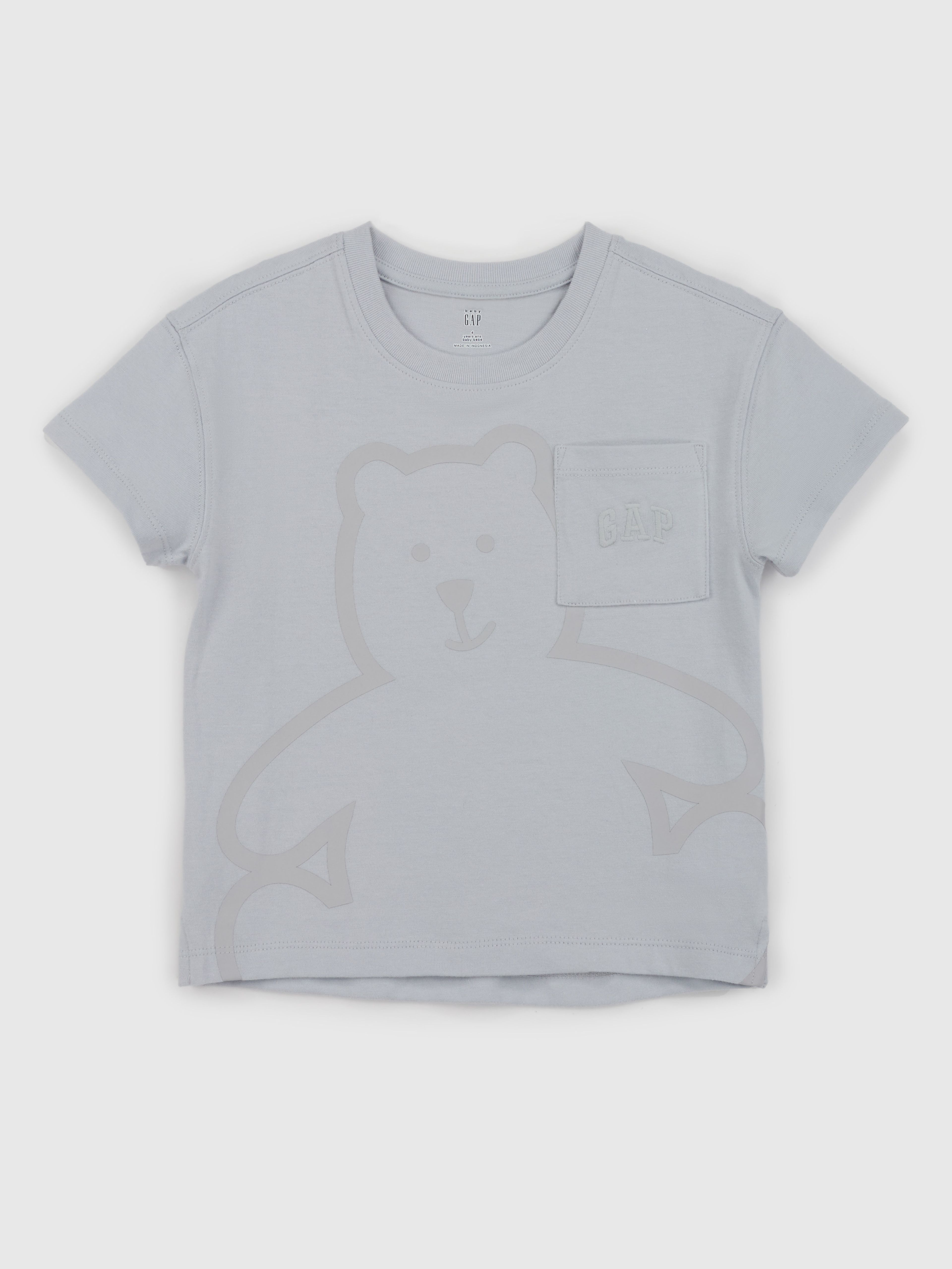 Kinder-T-Shirt mit Tasche