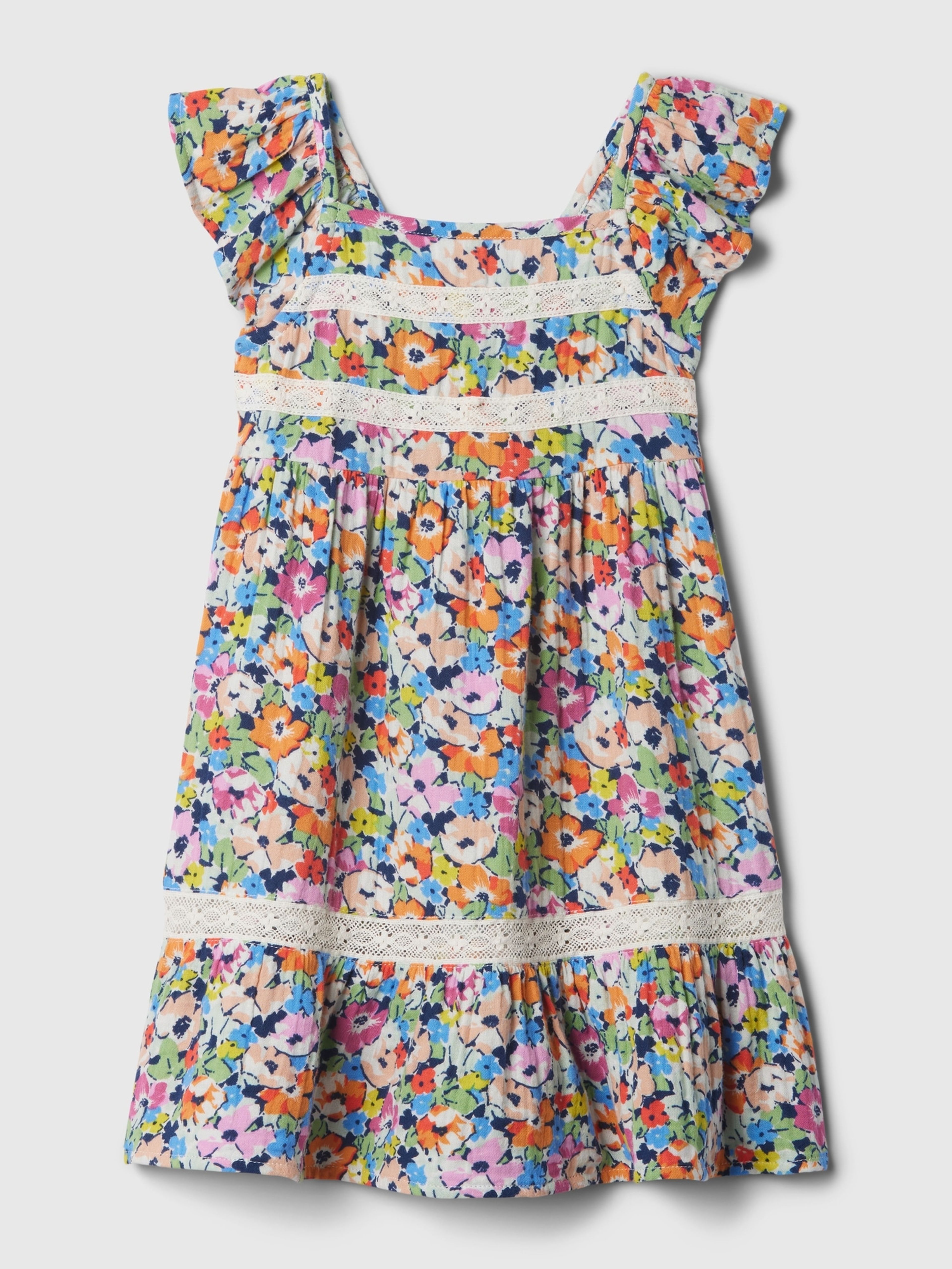 Gemustertes Kleid für Kinder