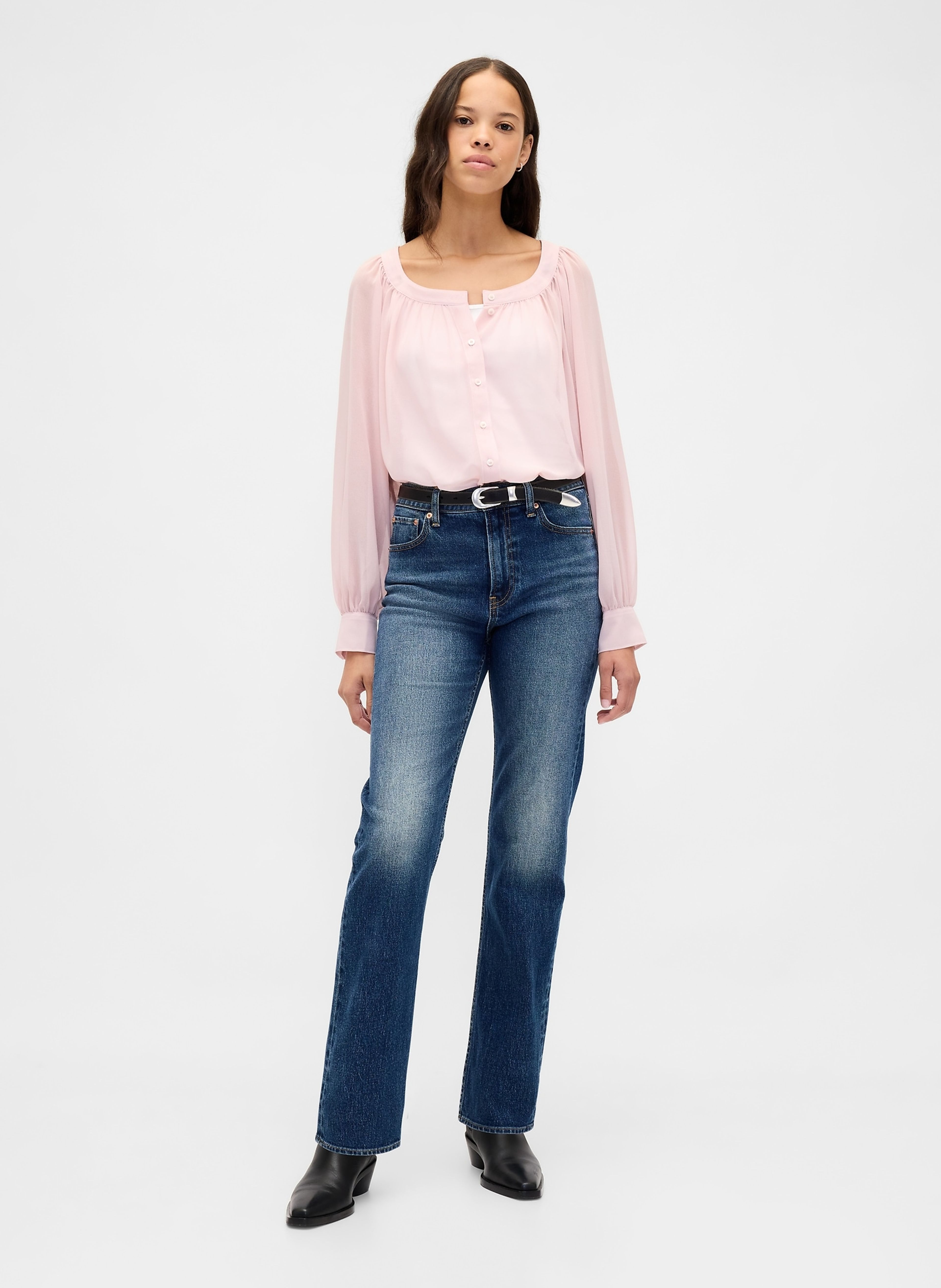 Blusa transparente - 002
